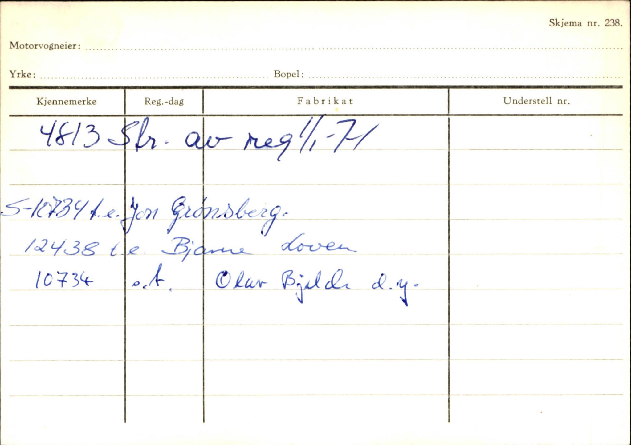 Statens vegvesen, Sogn og Fjordane vegkontor, AV/SAB-A-5301/4/F/L0125: Eigarregister Sogndal V-Å. Aurland A-Å. Fjaler A-N, 1945-1975, p. 847