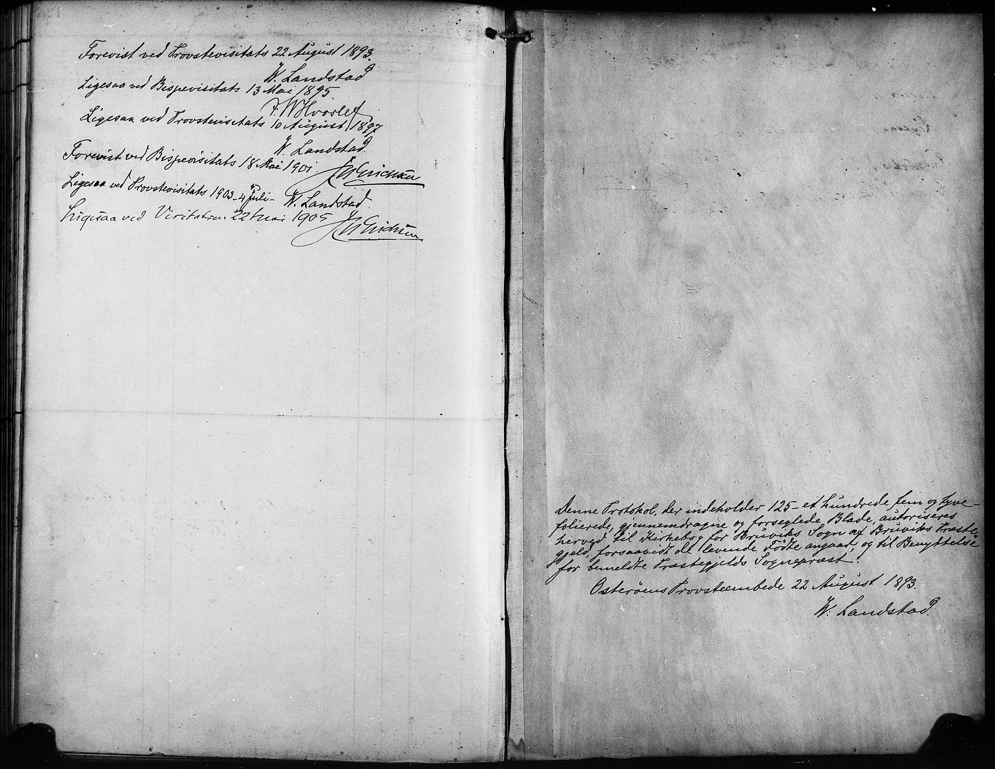 Bruvik Sokneprestembete, SAB/A-74701/H/Haa: Parish register (official) no. B 2, 1893-1903