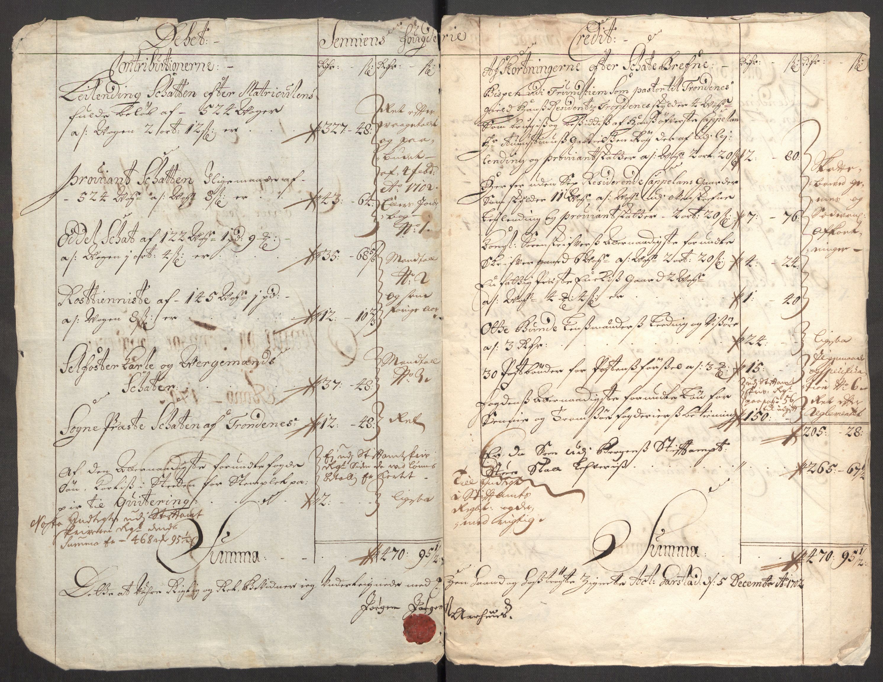 Rentekammeret inntil 1814, Reviderte regnskaper, Fogderegnskap, AV/RA-EA-4092/R68/L4755: Fogderegnskap Senja og Troms, 1700-1704, p. 209