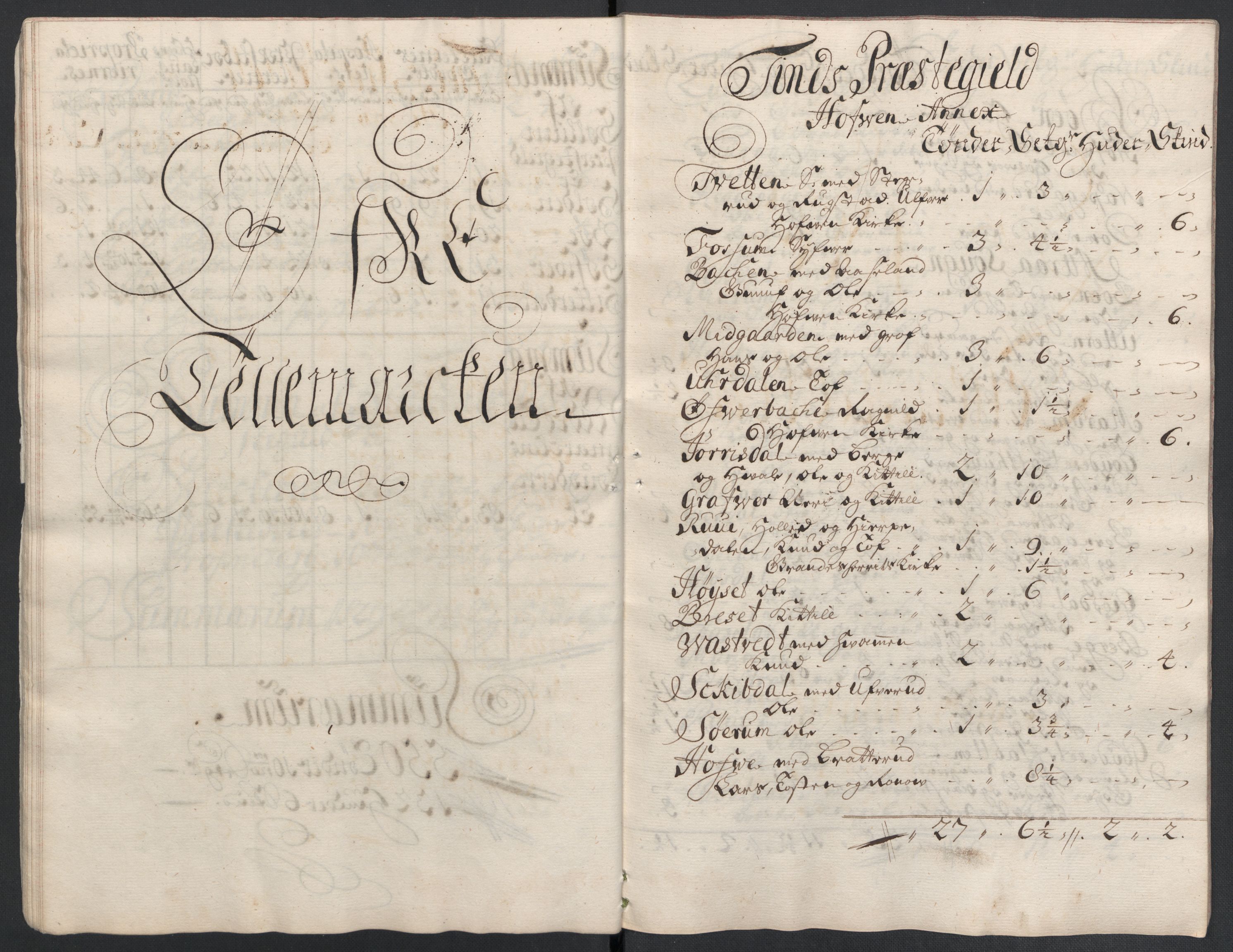 Rentekammeret inntil 1814, Reviderte regnskaper, Fogderegnskap, AV/RA-EA-4092/R36/L2120: Fogderegnskap Øvre og Nedre Telemark og Bamble, 1711, p. 246