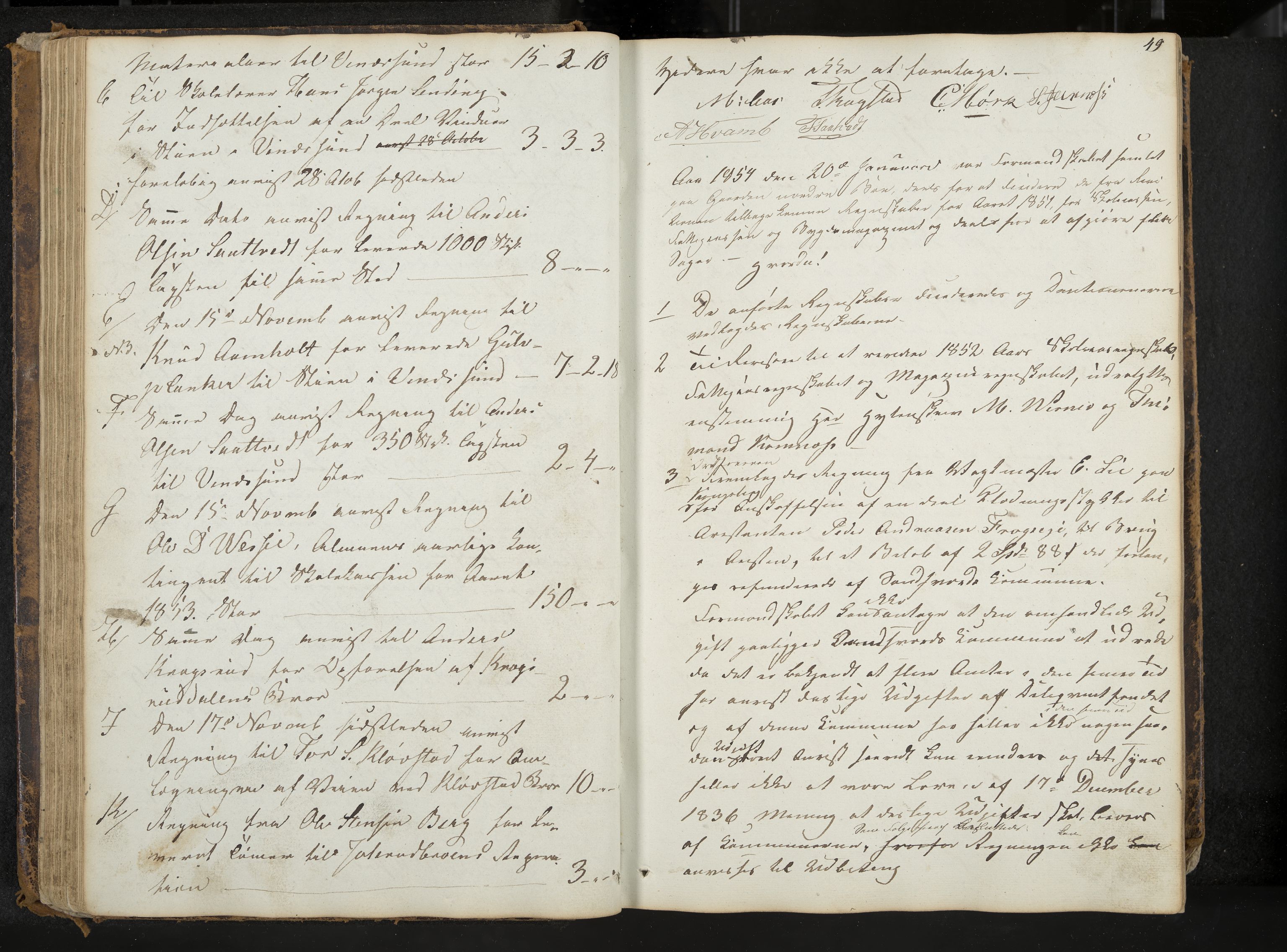 Sandsvær formannskap, IKAK/0629021-1/A/L0002: Møtebok, 1847-1869, p. 49
