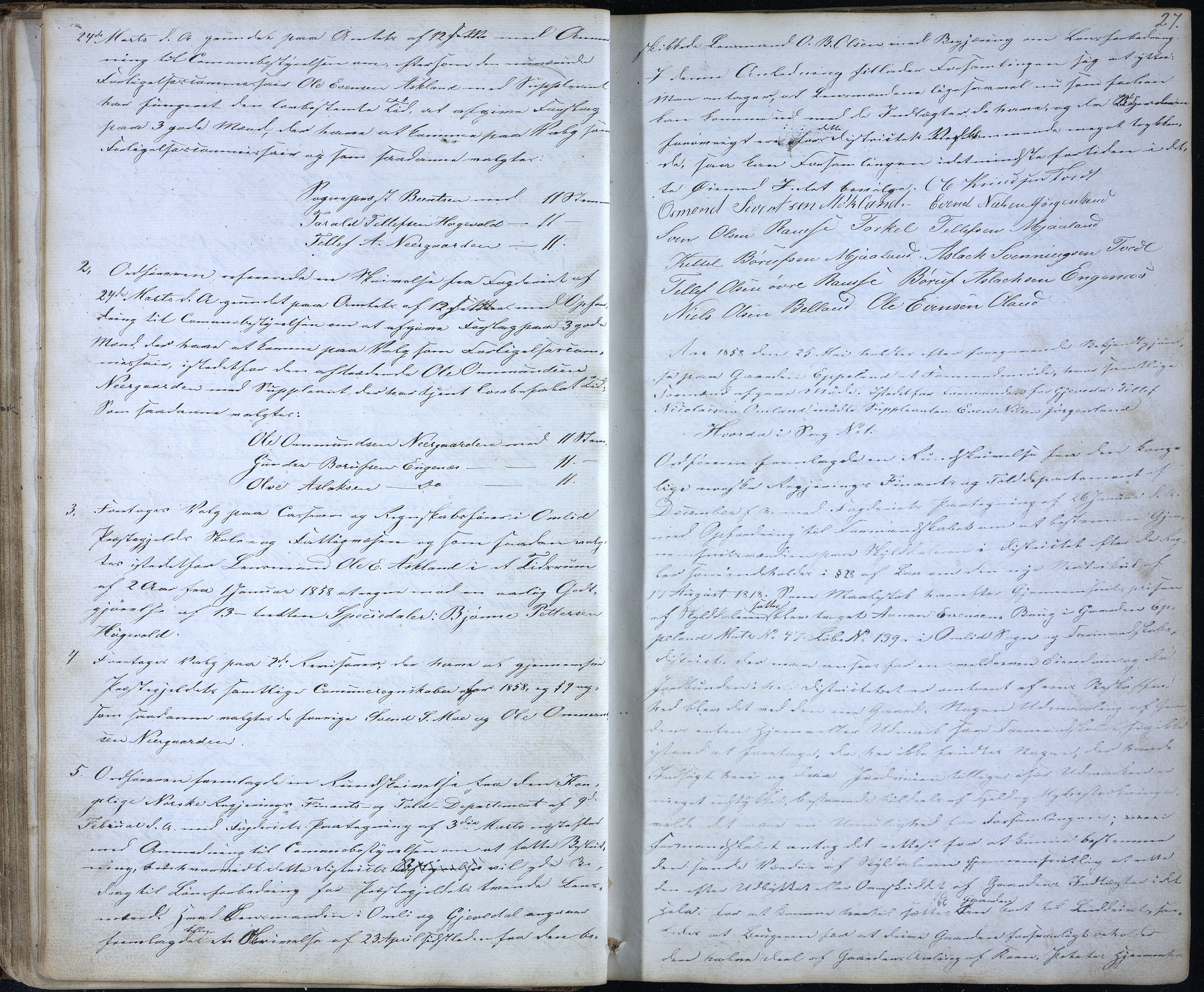 Åmli kommune før 1985, AAKS/KA0929-PK/01/01a/L0002: Møtebok, 1855-1868, p. 27
