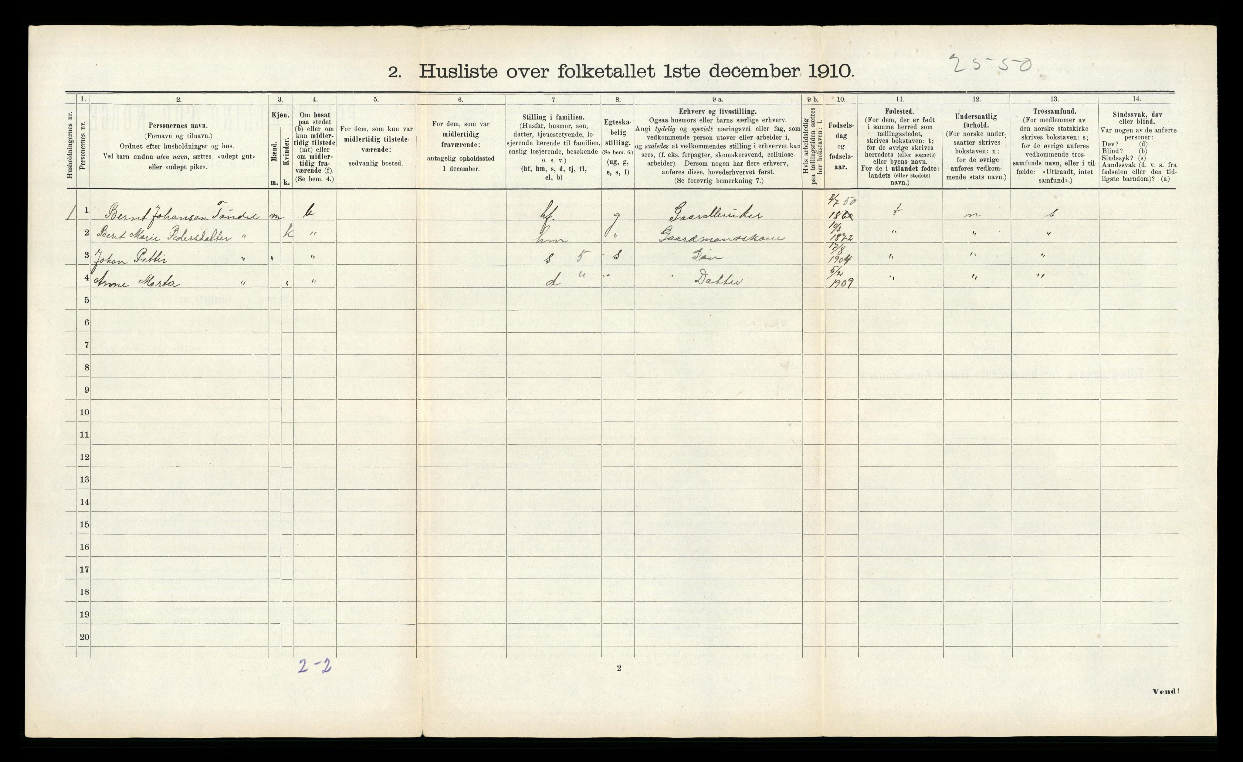 RA, 1910 census for Lensvik, 1910, p. 38