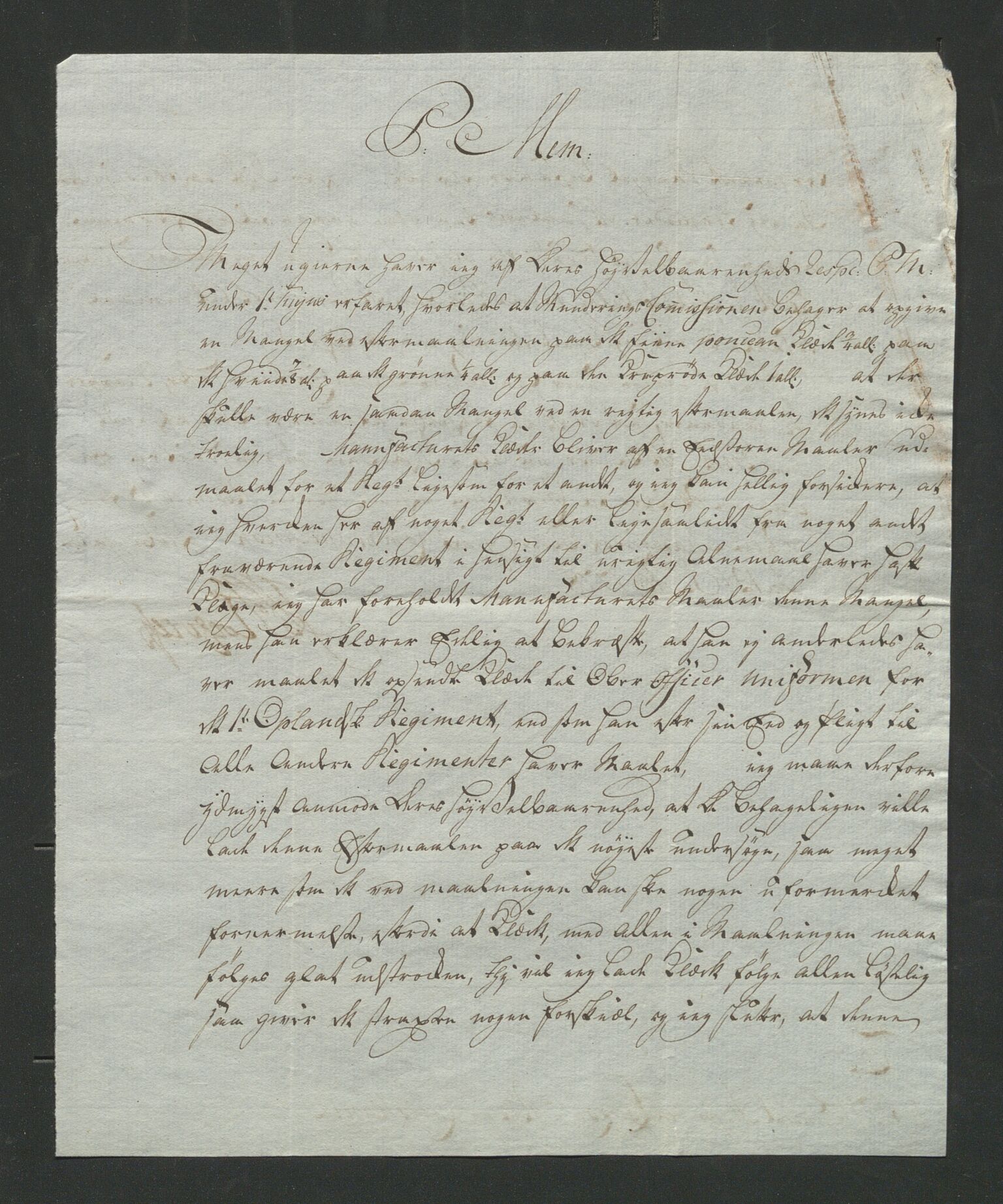 Åker i Vang, Hedmark, og familien Todderud, AV/SAH-ARK-010/J/Jc/L0003: Korrespondanse, 1763-1795, p. 287