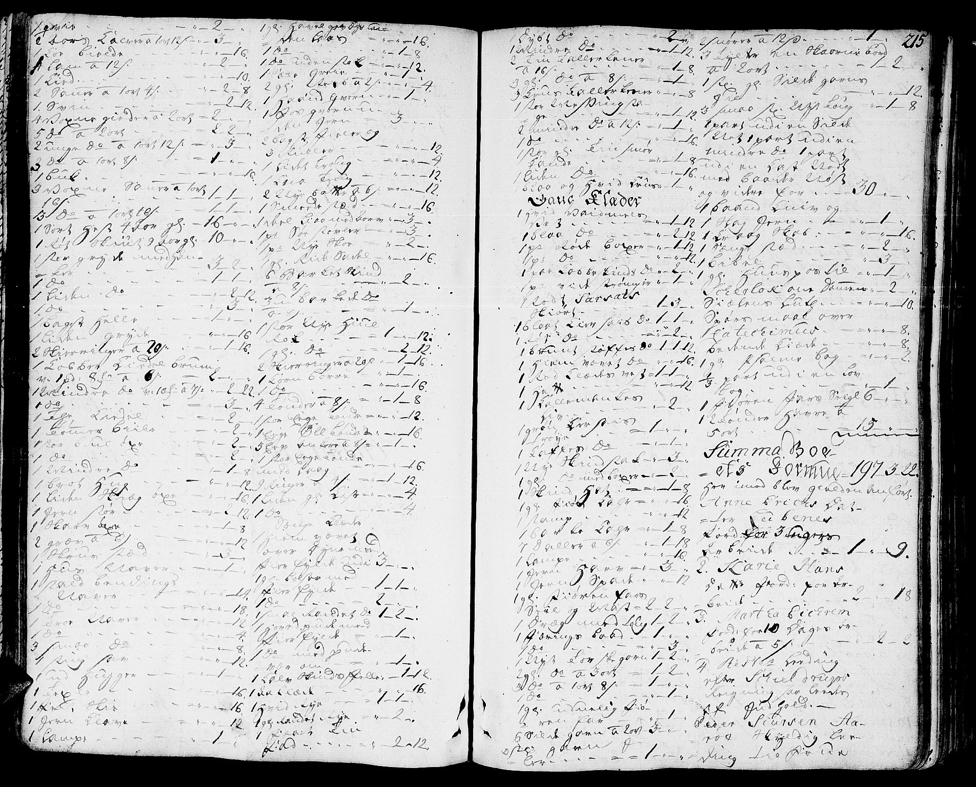 Romsdal sorenskriveri, AV/SAT-A-4149/1/3/3A/L0010: Skifteprotokoll, 1774-1782, p. 214b-215a