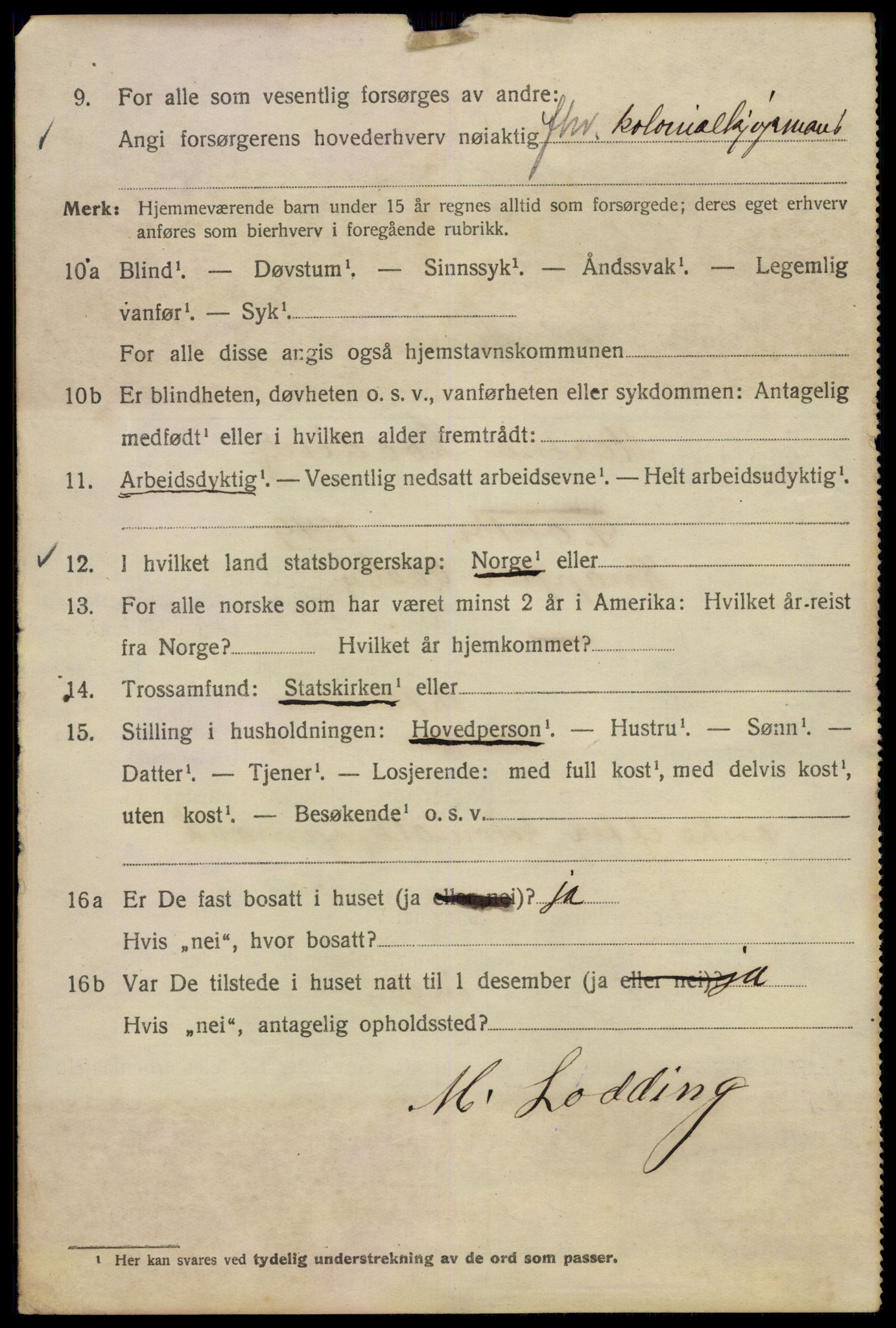 SAO, 1920 census for Kristiania, 1920, p. 269896