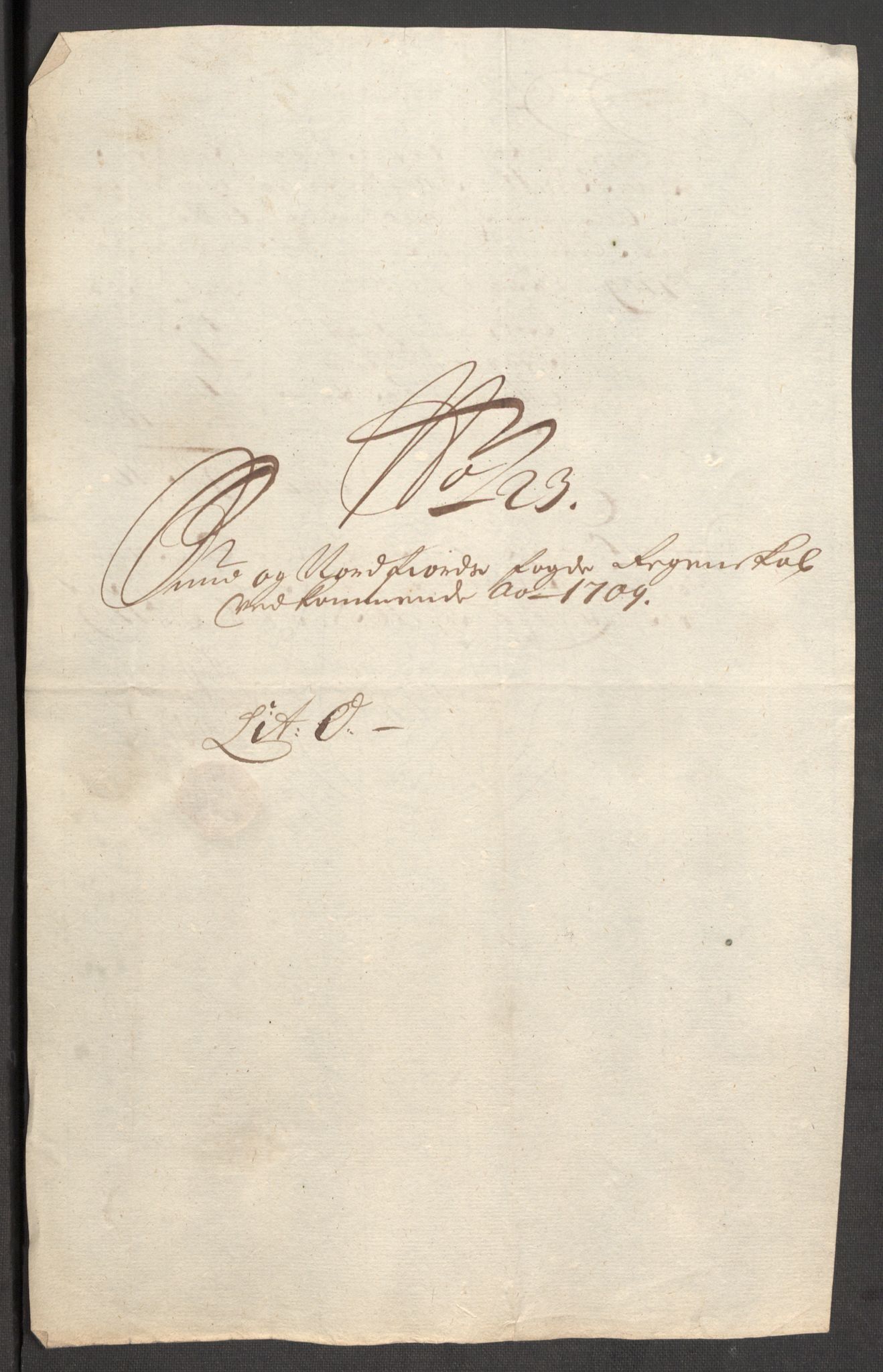 Rentekammeret inntil 1814, Reviderte regnskaper, Fogderegnskap, AV/RA-EA-4092/R53/L3432: Fogderegnskap Sunn- og Nordfjord, 1709, p. 186