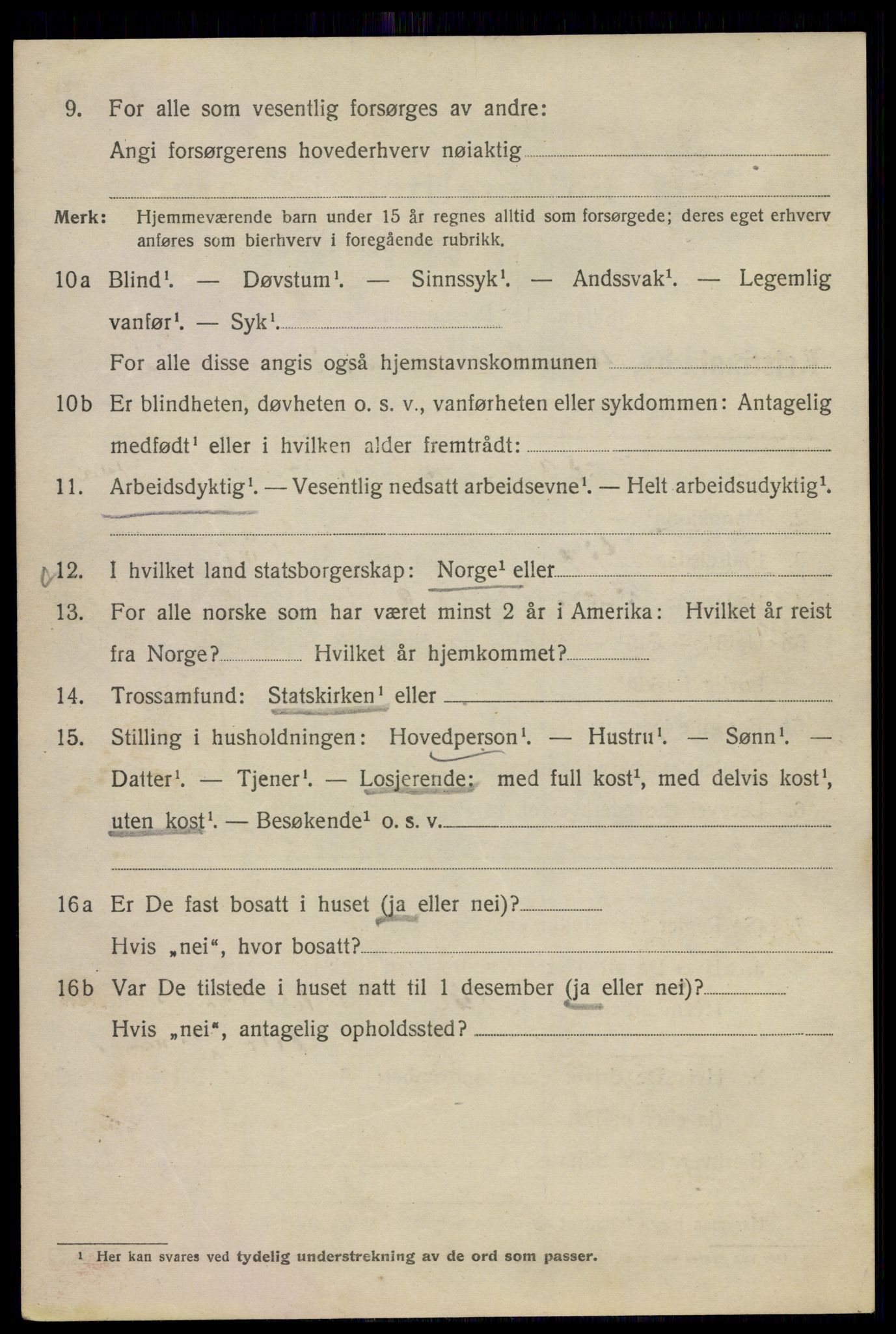 SAO, 1920 census for Kristiania, 1920, p. 299064