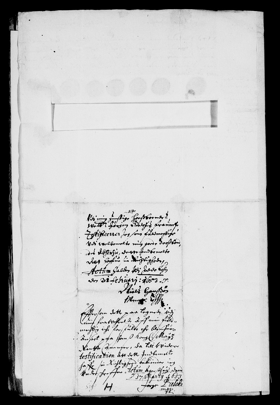 Rentekammeret inntil 1814, Reviderte regnskaper, Lensregnskaper, AV/RA-EA-5023/R/Rb/Rbb/L0006: Idd og Marker len, 1650-1656