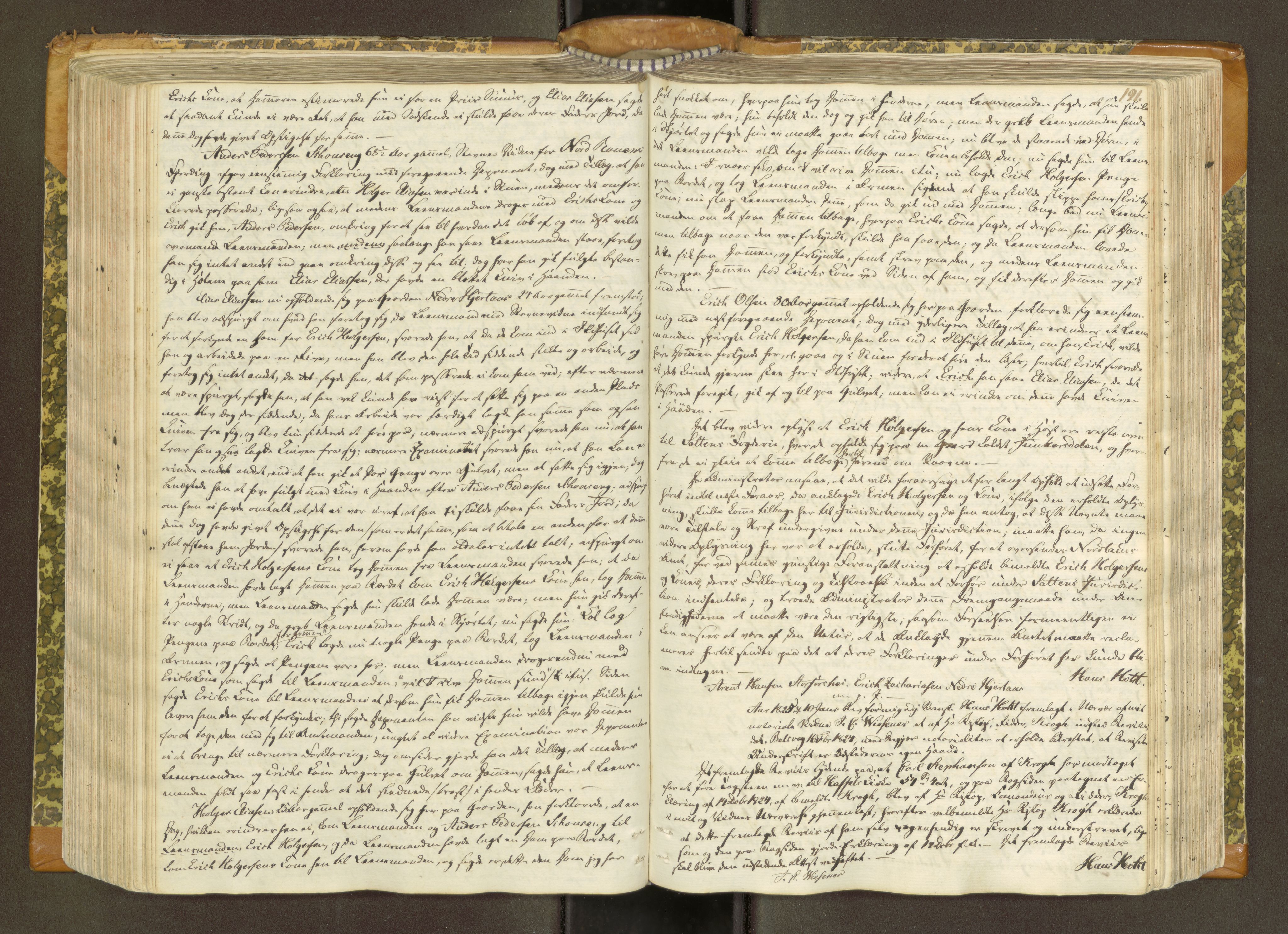 Helgeland sorenskriveri, AV/SAT-A-0004/1/1A/L0039: Tingbok 28, 1821-1827, p. 190b-191a