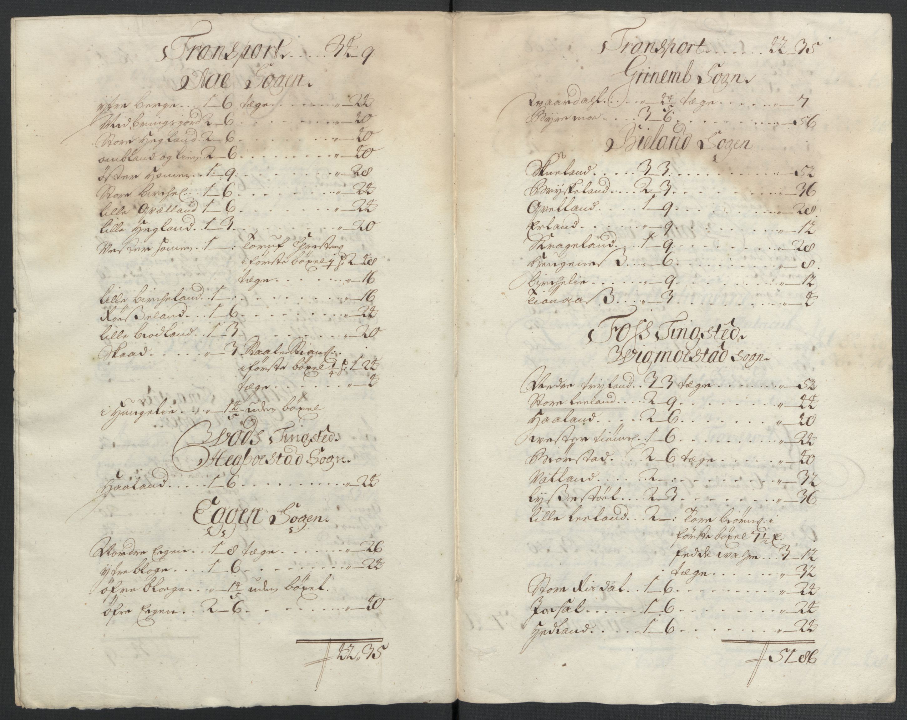 Rentekammeret inntil 1814, Reviderte regnskaper, Fogderegnskap, RA/EA-4092/R43/L2551: Fogderegnskap Lista og Mandal, 1705-1709, p. 38