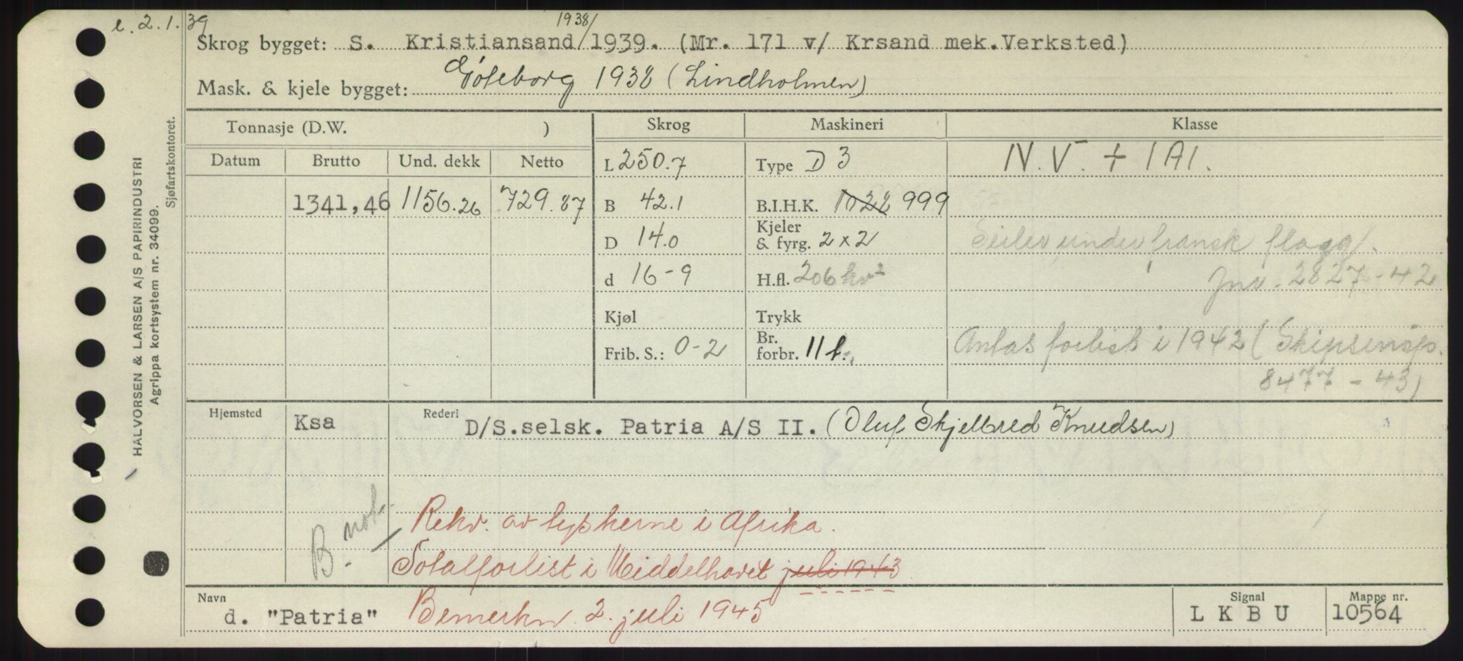 Sjøfartsdirektoratet med forløpere, Skipsmålingen, AV/RA-S-1627/H/Hd/L0029: Fartøy, P, p. 93