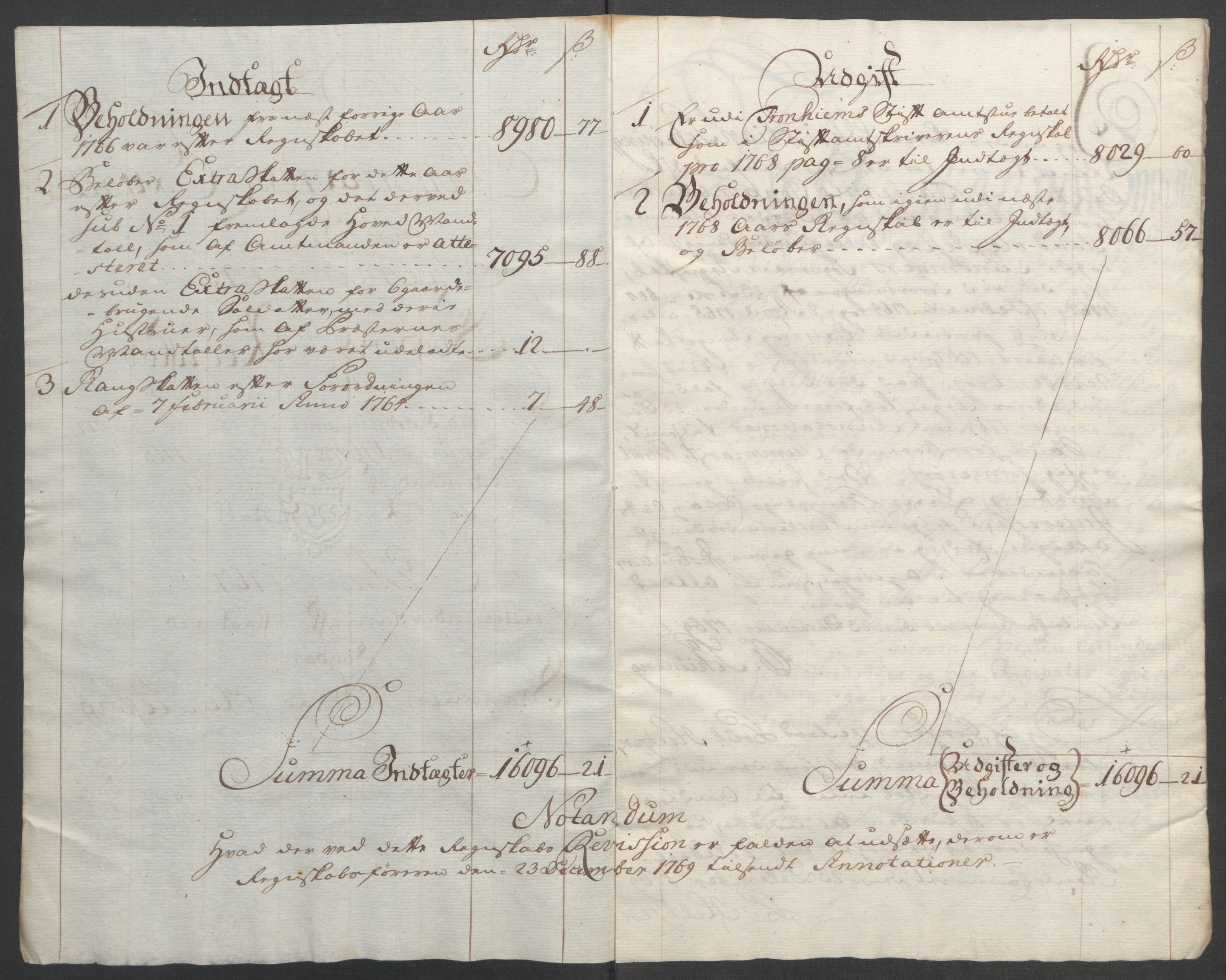 Rentekammeret inntil 1814, Reviderte regnskaper, Fogderegnskap, RA/EA-4092/R54/L3645: Ekstraskatten Sunnmøre, 1762-1772, p. 101