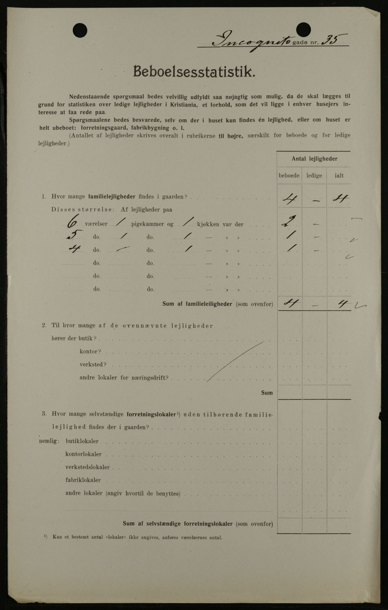 OBA, Municipal Census 1908 for Kristiania, 1908, p. 39814