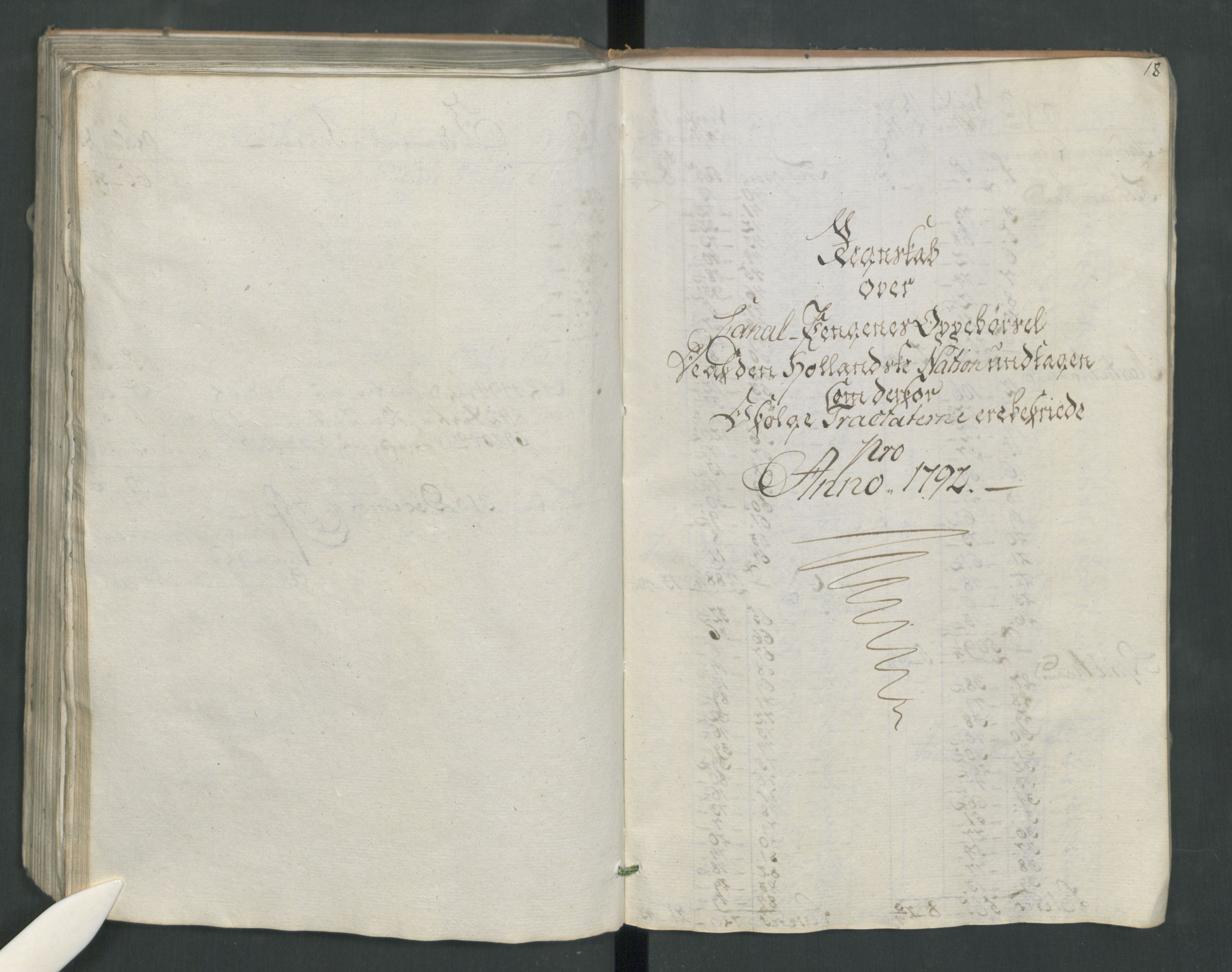 Generaltollkammeret, tollregnskaper, AV/RA-EA-5490/R16/L0115/0002: Tollregnskaper Kristiansand / Utgående tollbok, 1790-1792, p. 17b-18a