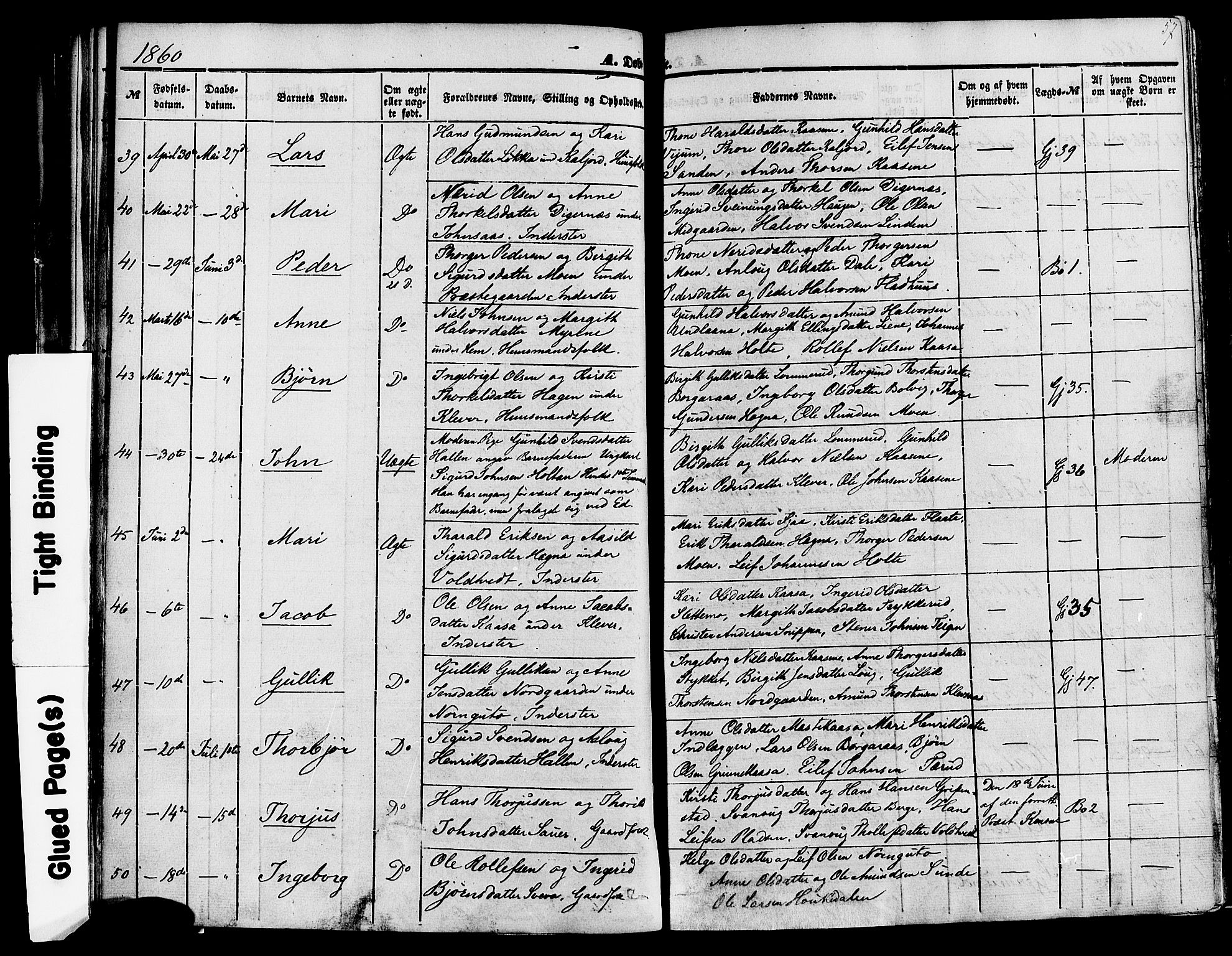 Sauherad kirkebøker, AV/SAKO-A-298/F/Fa/L0007: Parish register (official) no. I 7, 1851-1873, p. 57