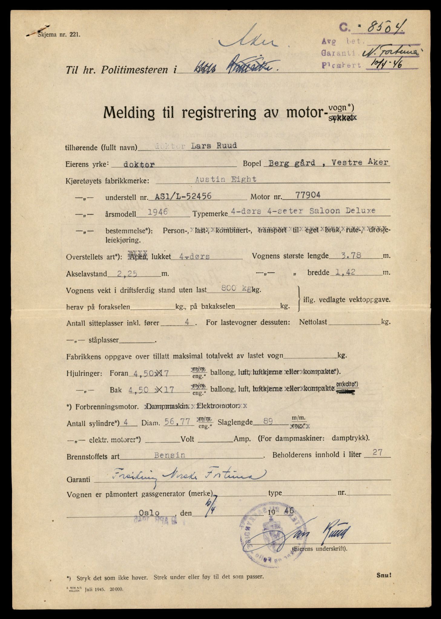 Møre og Romsdal vegkontor - Ålesund trafikkstasjon, AV/SAT-A-4099/F/Fe/L0044: Registreringskort for kjøretøy T 14205 - T 14319, 1927-1998, p. 2813
