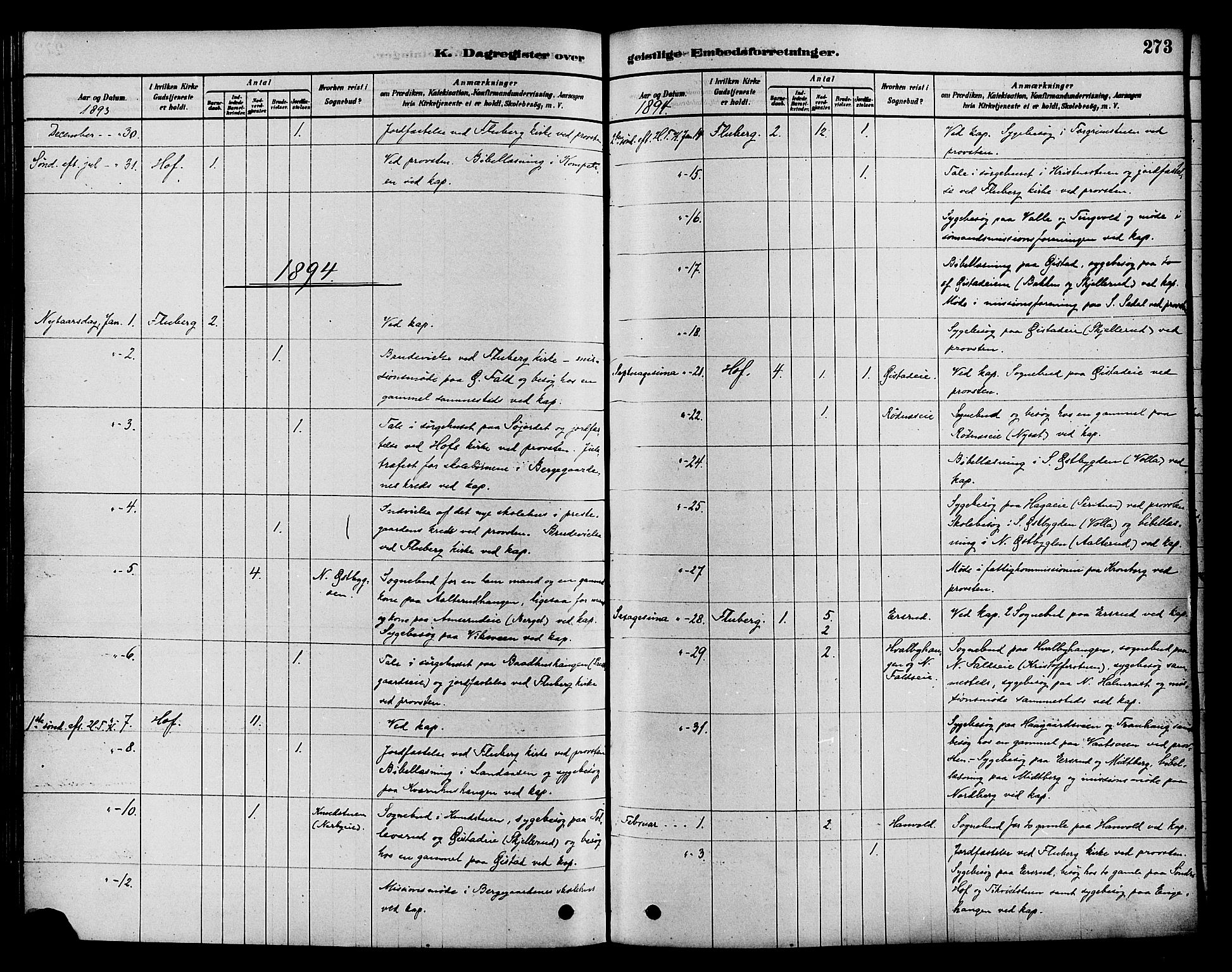 Søndre Land prestekontor, AV/SAH-PREST-122/K/L0002: Parish register (official) no. 2, 1878-1894, p. 273