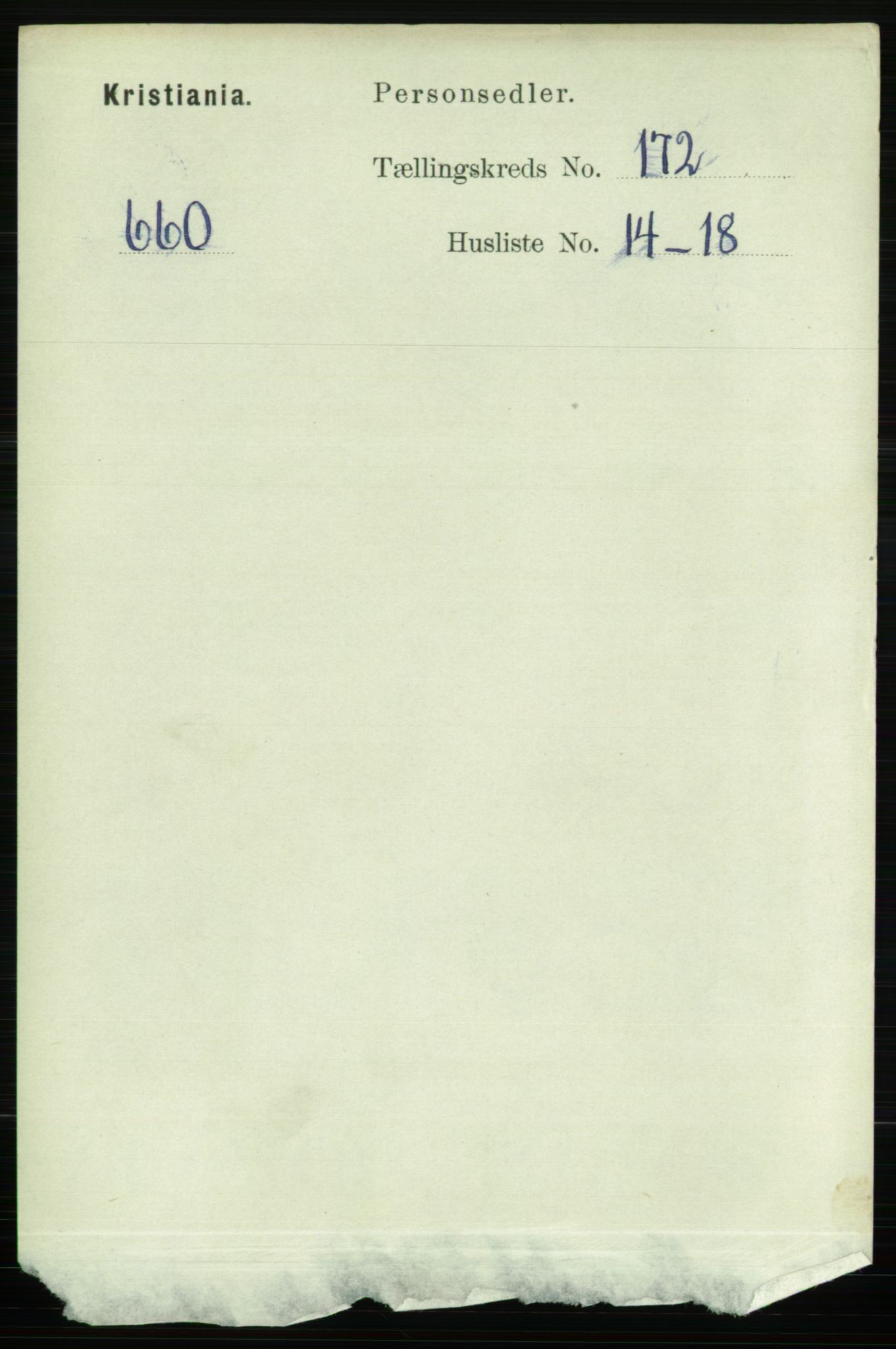 RA, 1891 census for 0301 Kristiania, 1891, p. 102296