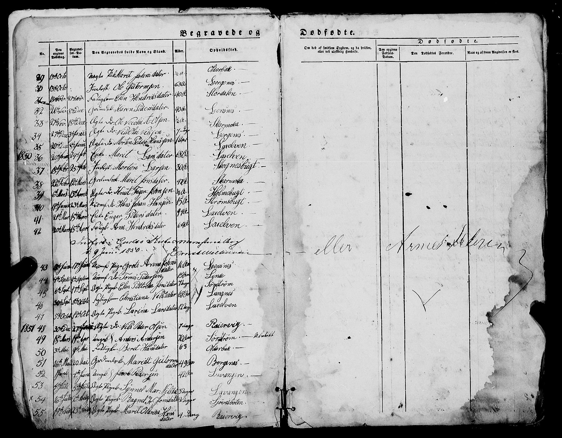 Lyngen sokneprestembete, AV/SATØ-S-1289/H/He/Heb/L0005klokker: Parish register (copy) no. 5, 1847-1882