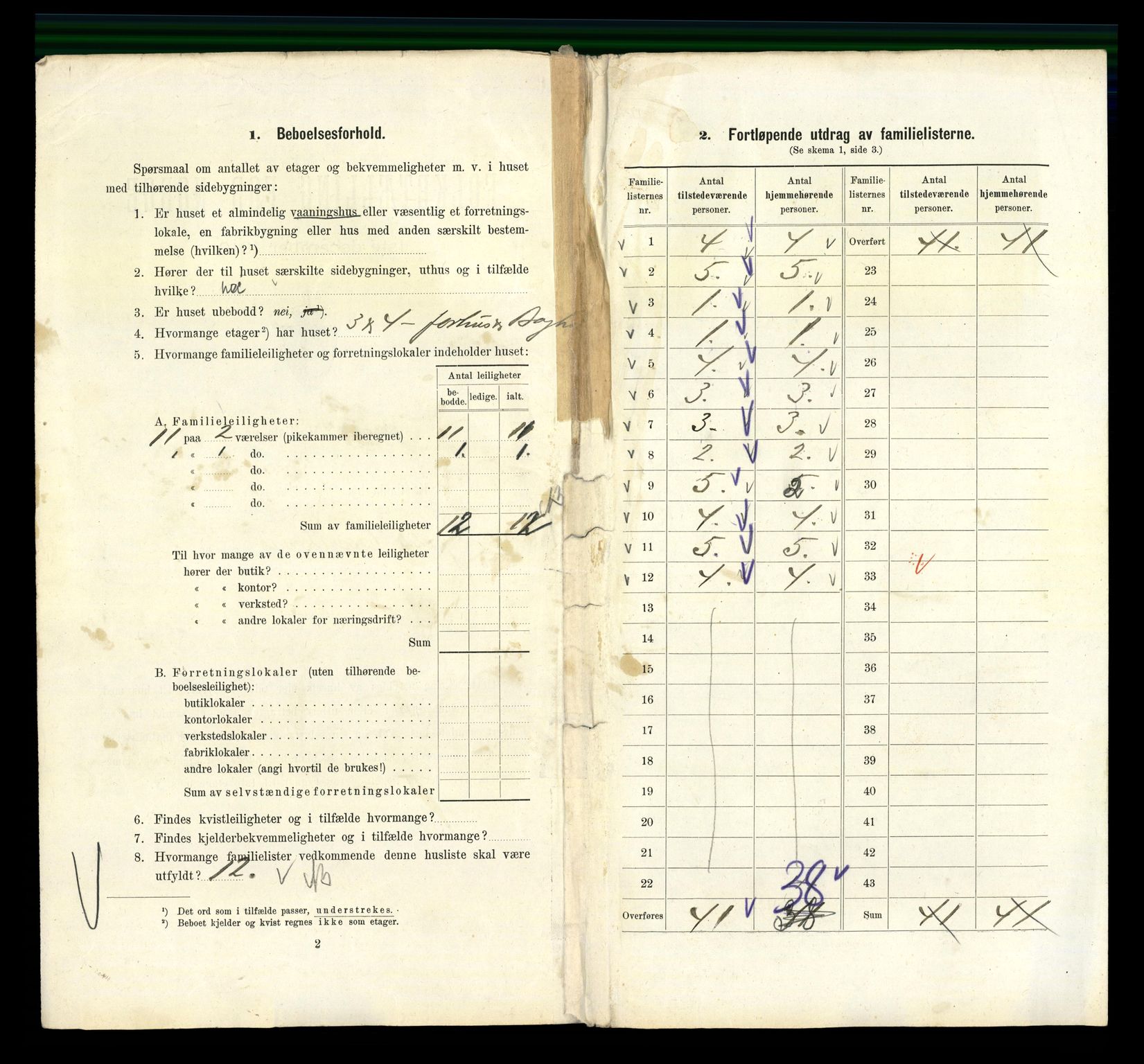 RA, 1910 census for Kristiania, 1910, p. 45912