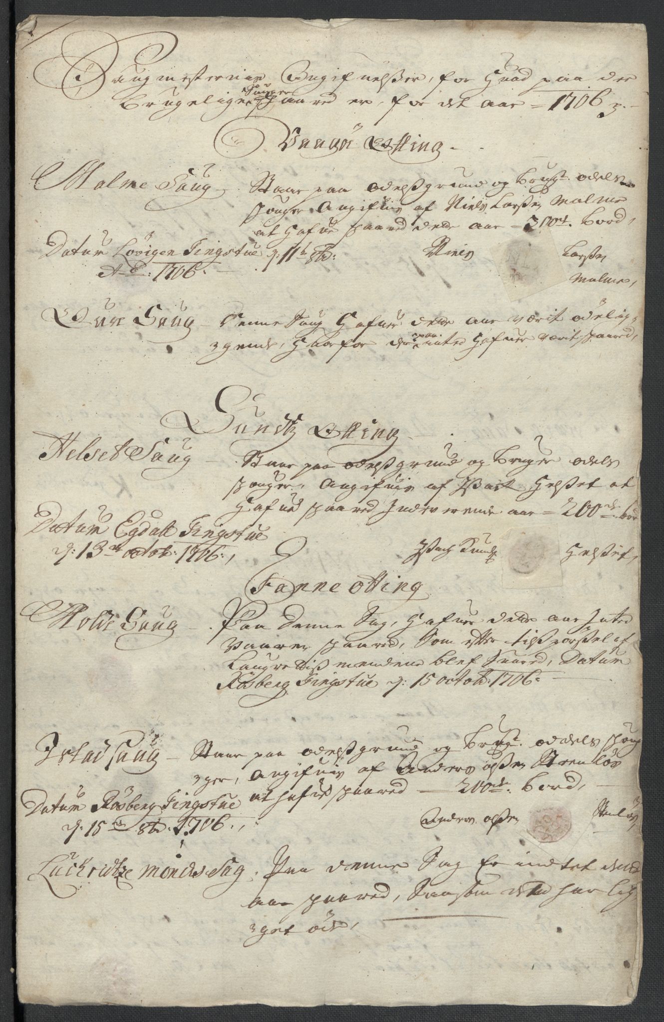 Rentekammeret inntil 1814, Reviderte regnskaper, Fogderegnskap, RA/EA-4092/R55/L3657: Fogderegnskap Romsdal, 1706, p. 76