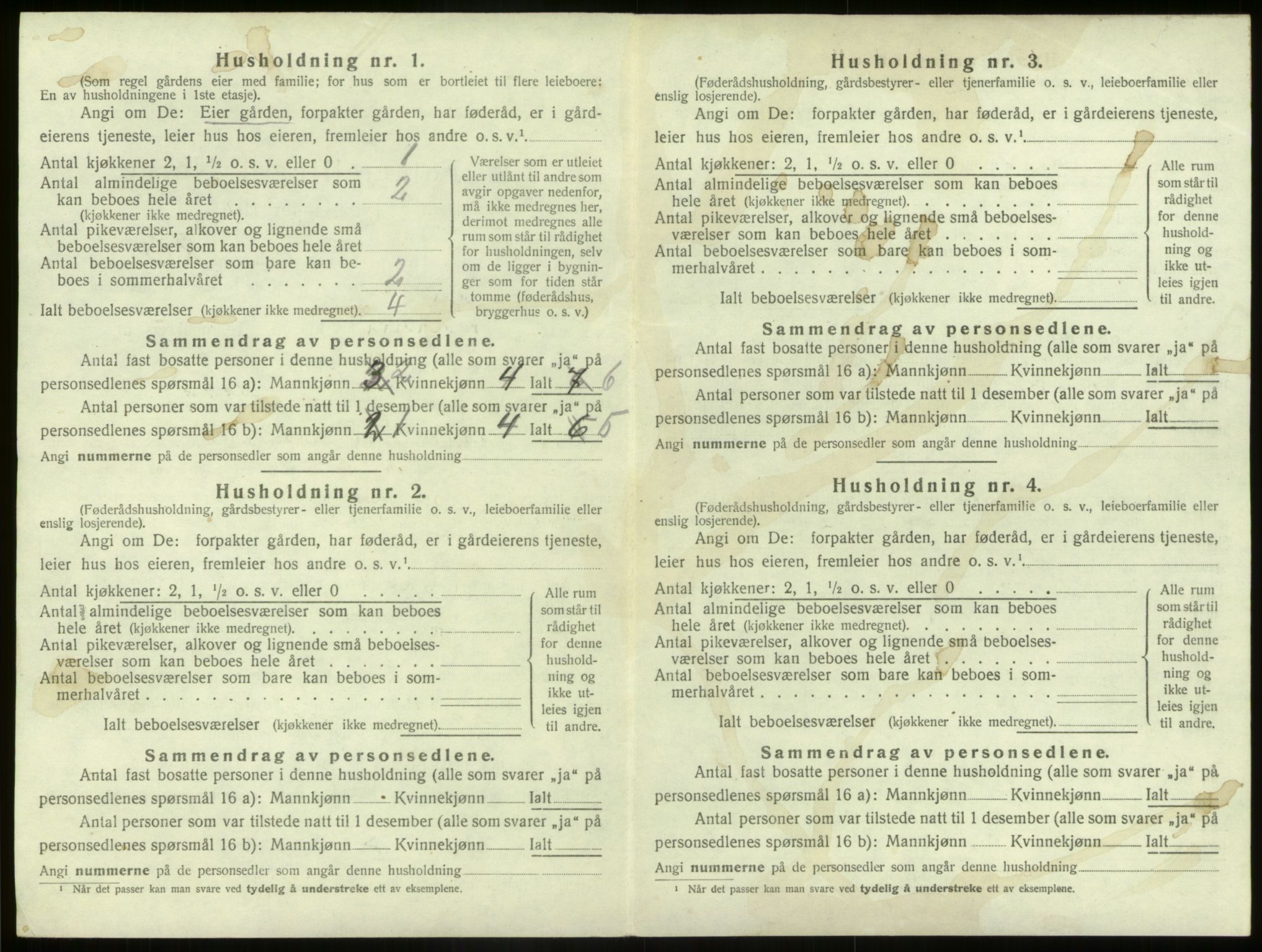 SAB, 1920 census for Kinn, 1920, p. 223