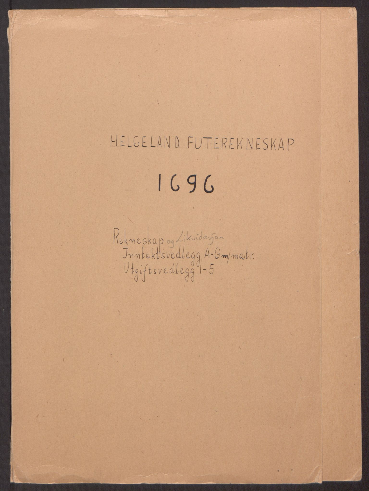 Rentekammeret inntil 1814, Reviderte regnskaper, Fogderegnskap, RA/EA-4092/R65/L4505: Fogderegnskap Helgeland, 1693-1696, p. 401