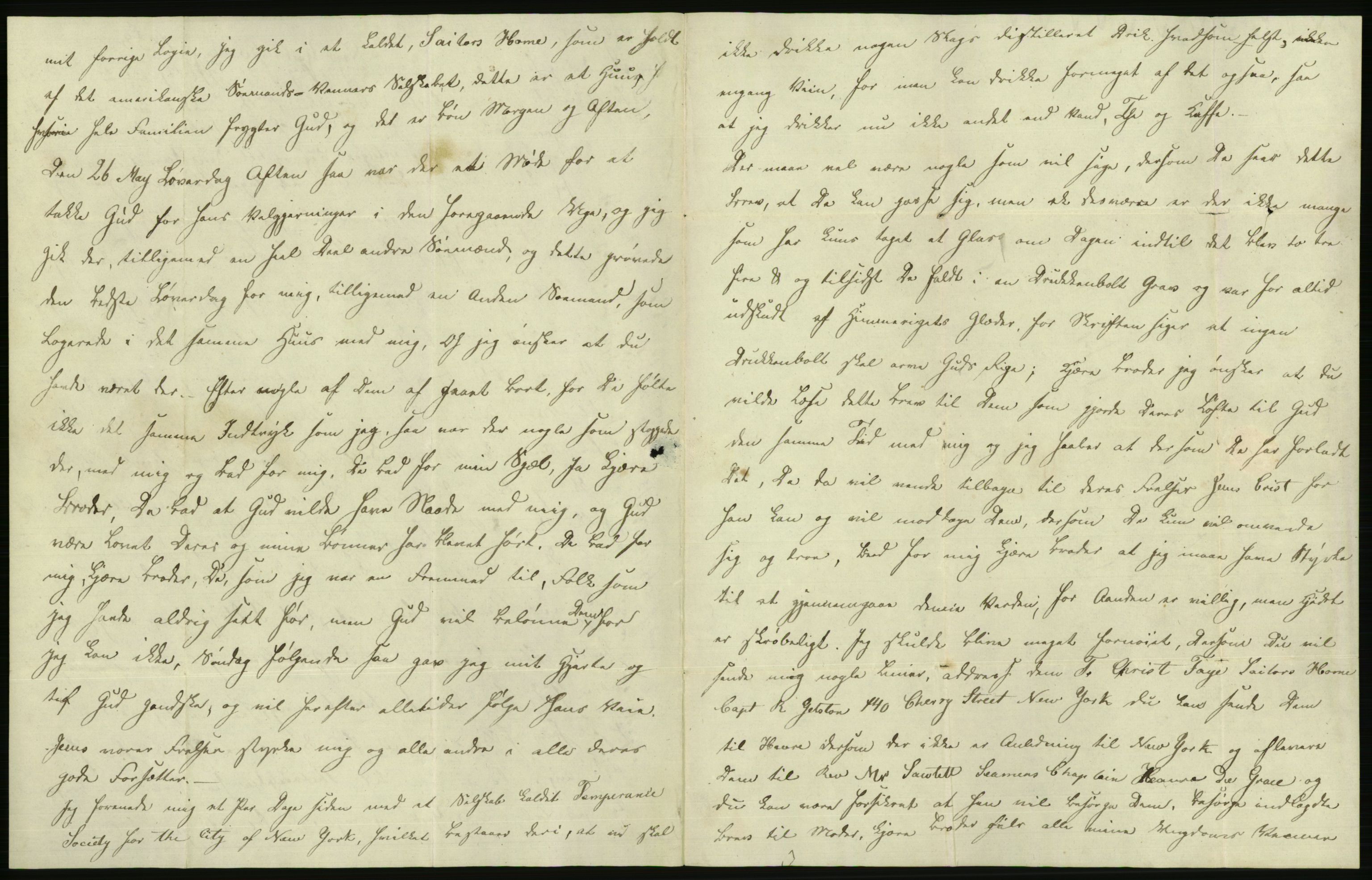 Samlinger til kildeutgivelse, Amerikabrevene, AV/RA-EA-4057/F/L0027: Innlån fra Aust-Agder: Dannevig - Valsgård, 1838-1914, p. 416