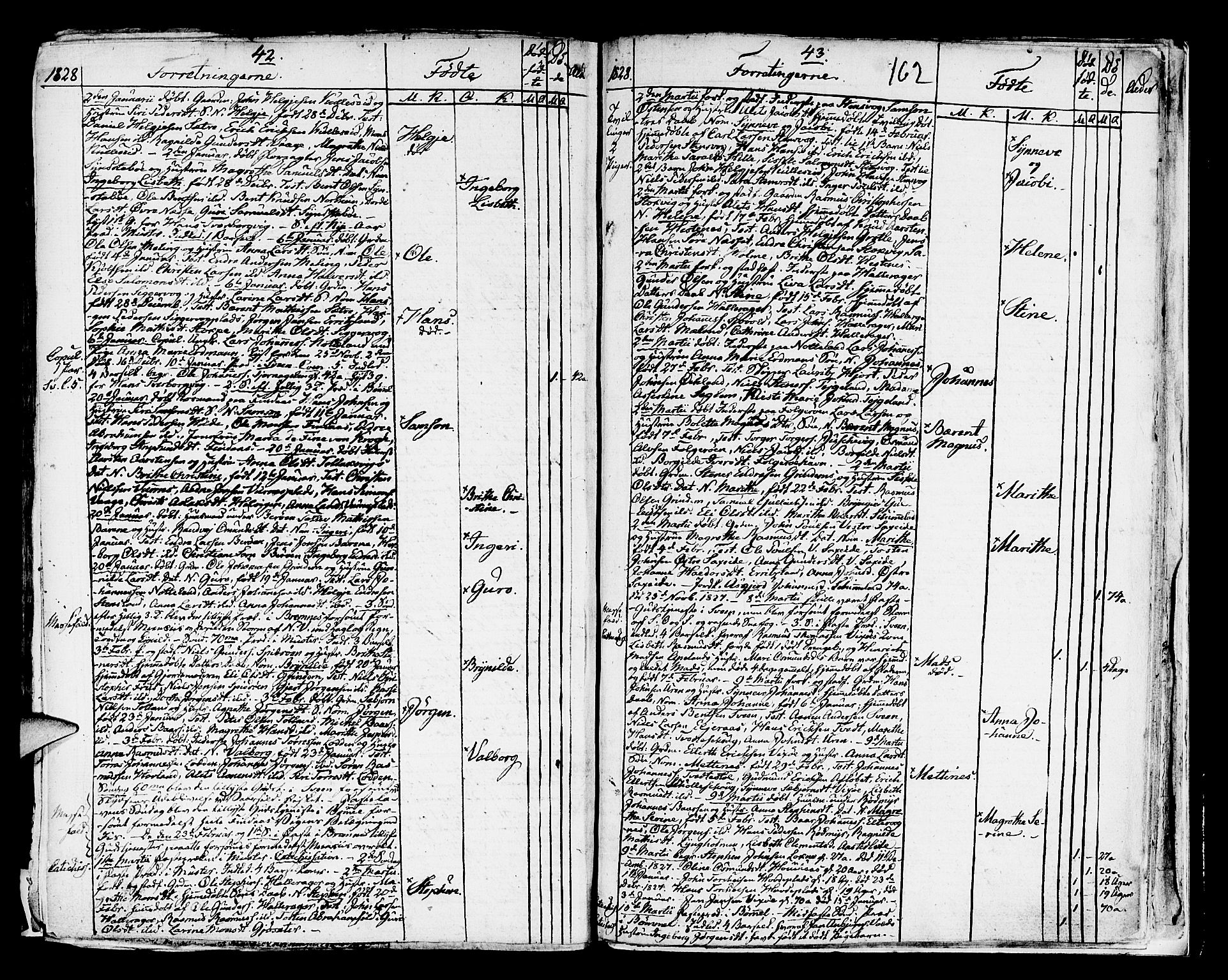 Finnås sokneprestembete, SAB/A-99925/H/Ha/Haa/Haaa/L0004: Parish register (official) no. A 4, 1804-1830, p. 162