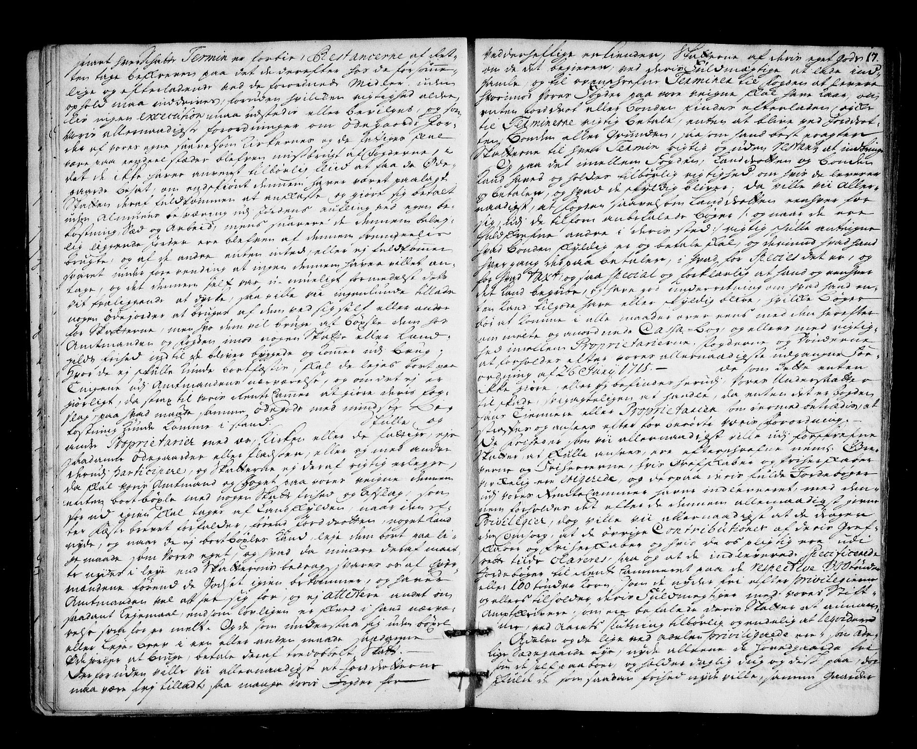 Numedal og Sandsvær sorenskriveri, AV/SAKO-A-128/F/Fa/Faa/L0047: Tingbok, 1717, p. 16b-17a
