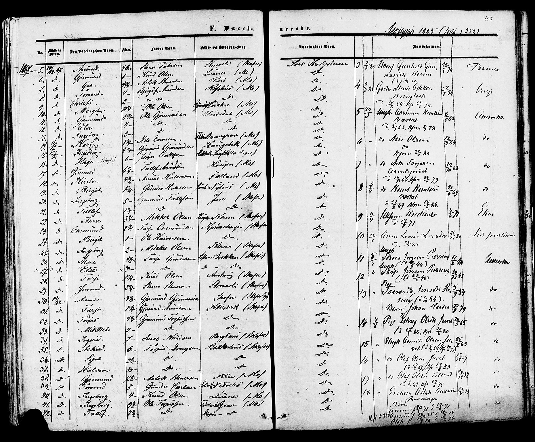 Mo kirkebøker, AV/SAKO-A-286/F/Fa/L0006: Parish register (official) no. I 6, 1865-1885, p. 359