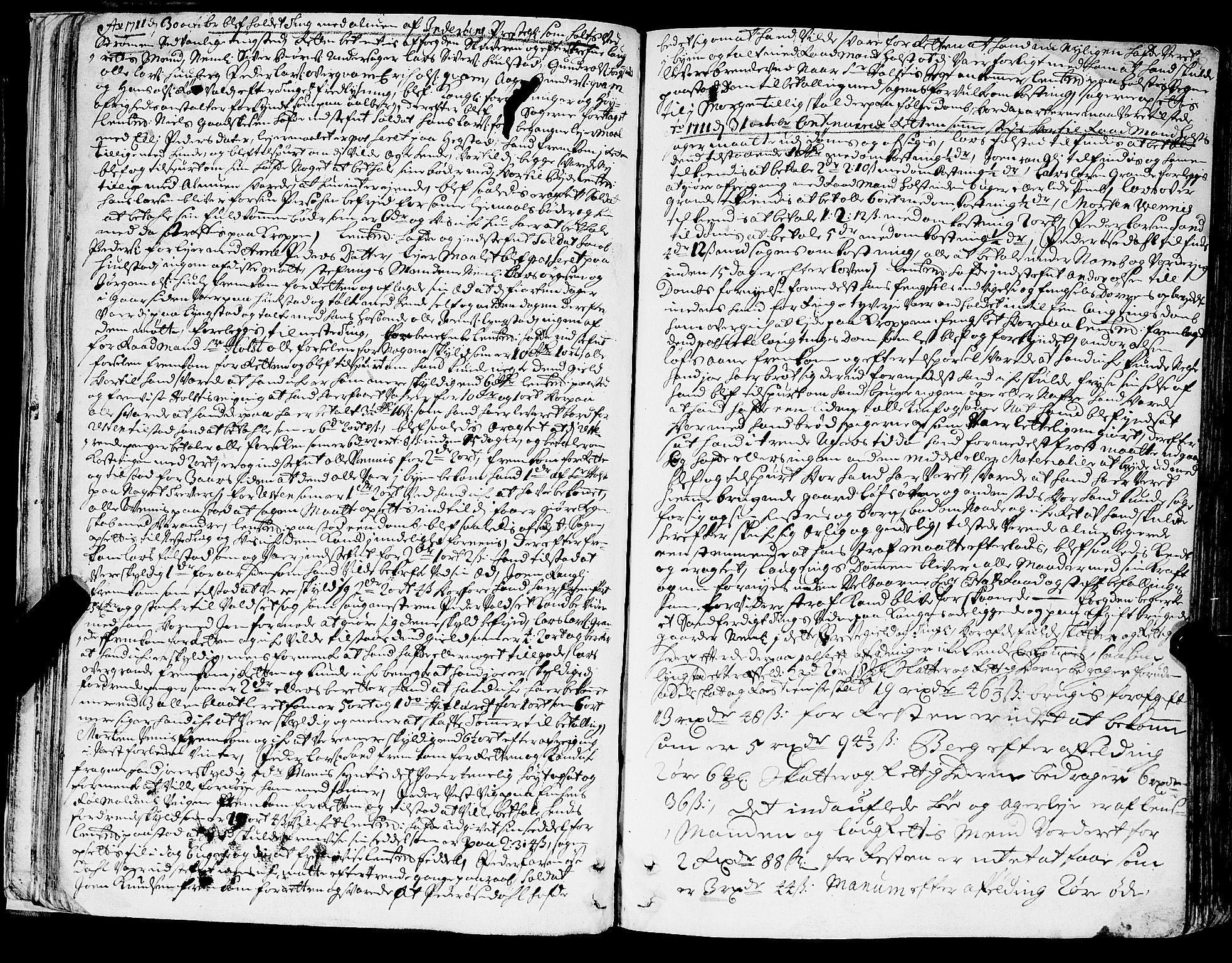 Inderøy sorenskriveri, AV/SAT-A-4147/1/1/1A/L0007: Tingbok, 1710-1720, p. 36