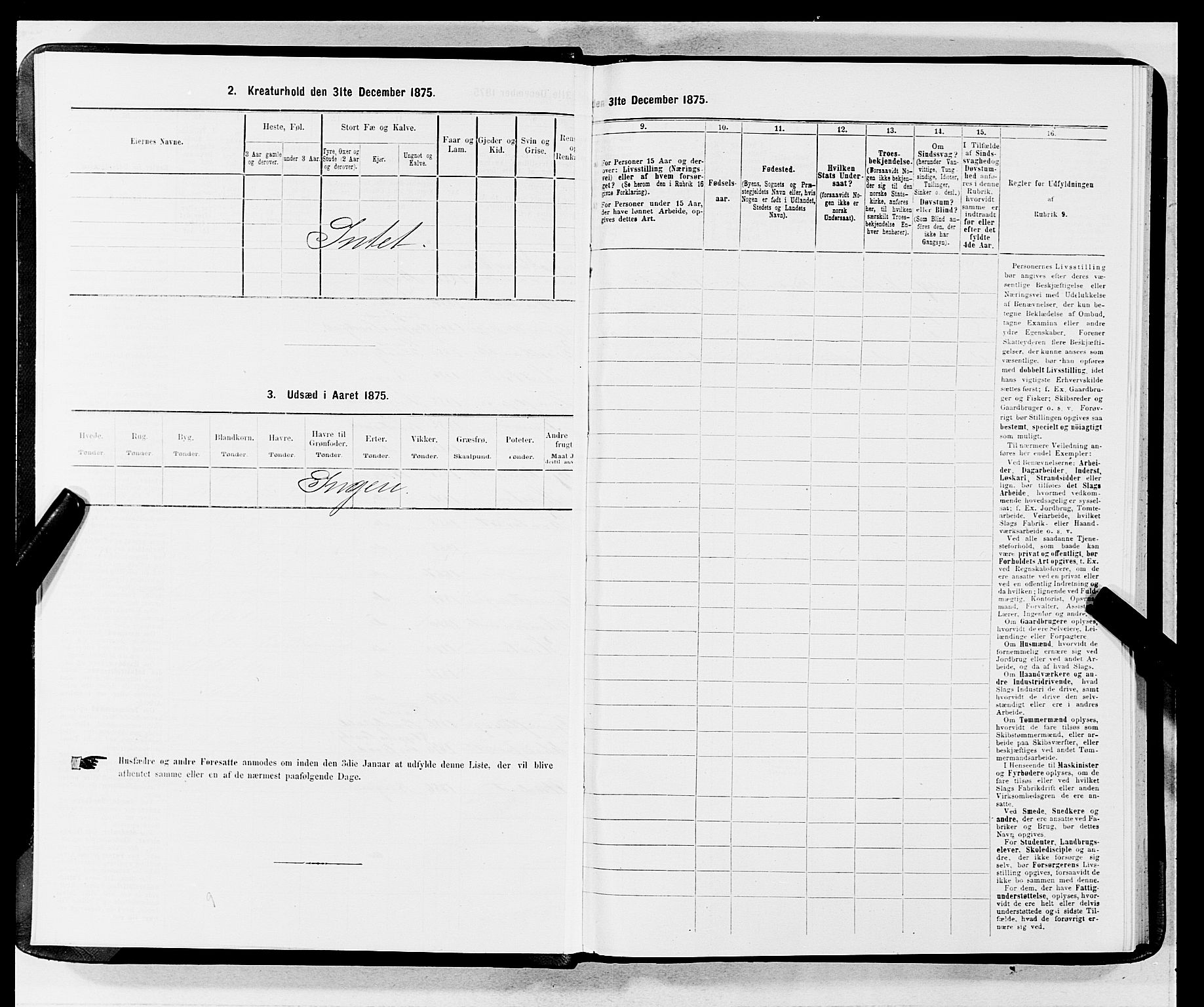 SAB, 1875 census for 1301 Bergen, 1875, p. 3107