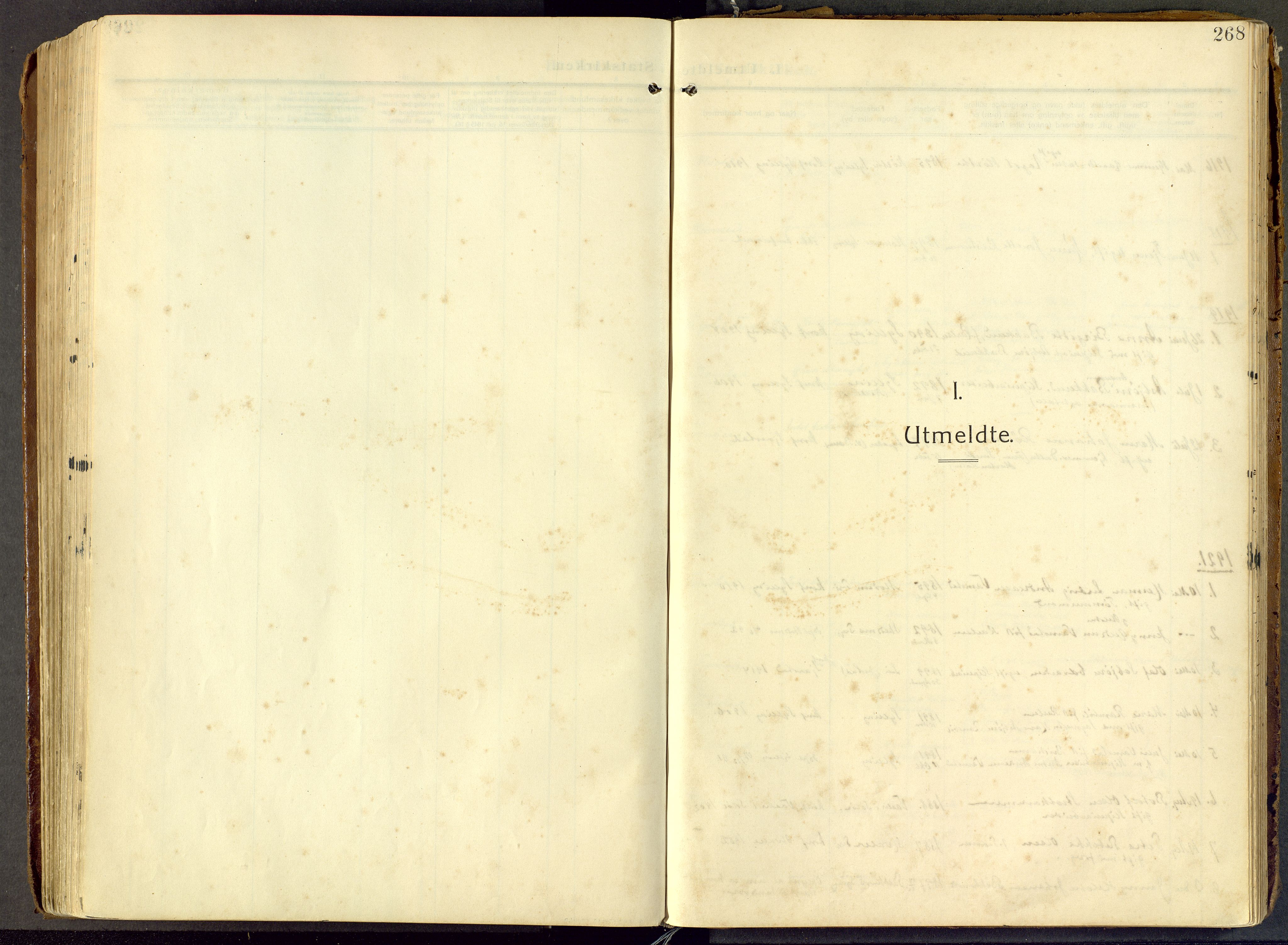 Parish register (official) no. III 1, 1910-1936, p. 268