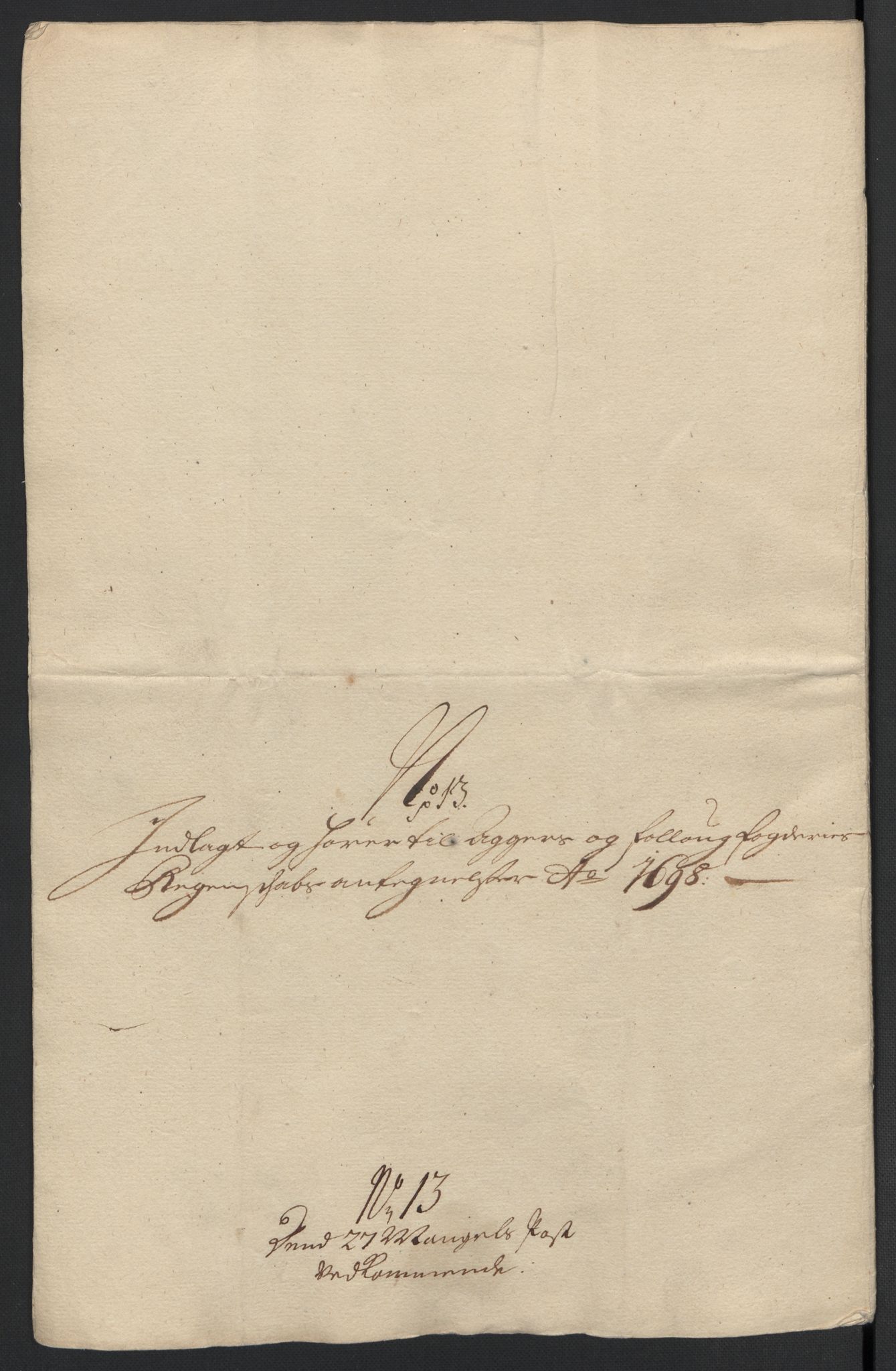 Rentekammeret inntil 1814, Reviderte regnskaper, Fogderegnskap, AV/RA-EA-4092/R10/L0441: Fogderegnskap Aker og Follo, 1698, p. 300