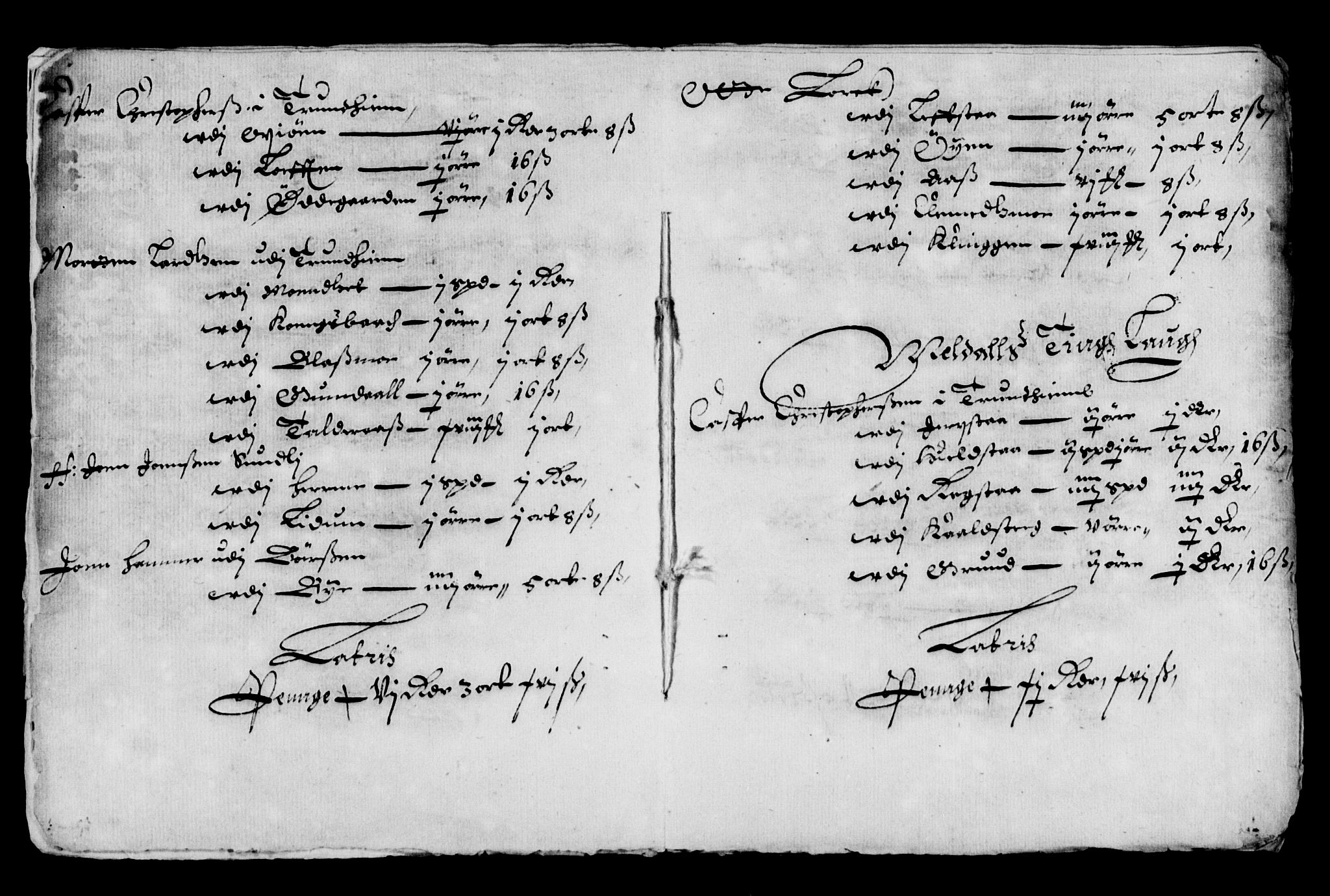 Rentekammeret inntil 1814, Reviderte regnskaper, Lensregnskaper, RA/EA-5023/R/Rb/Rbw/L0123: Trondheim len, 1655-1656