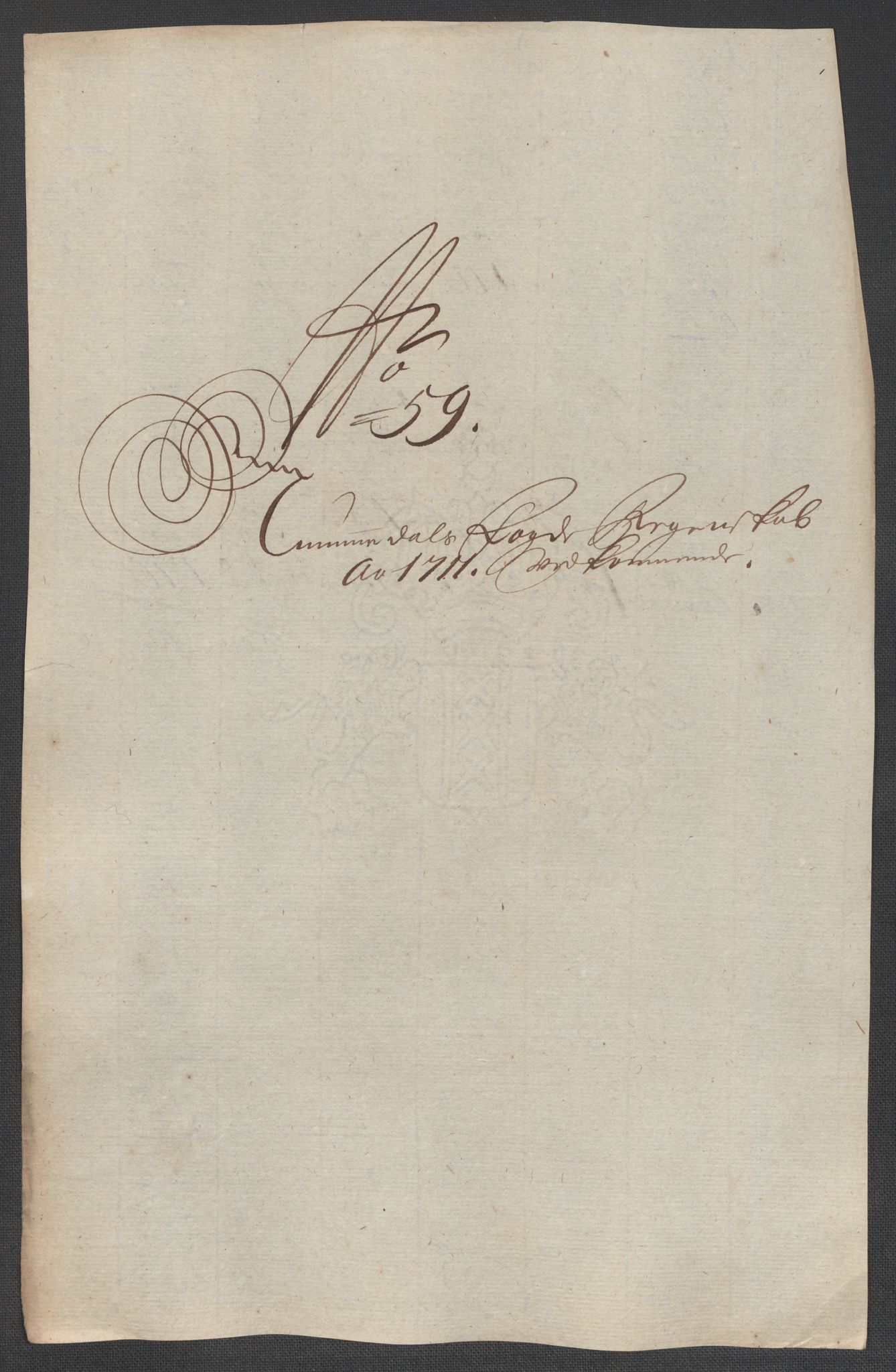 Rentekammeret inntil 1814, Reviderte regnskaper, Fogderegnskap, RA/EA-4092/R64/L4432: Fogderegnskap Namdal, 1711, p. 207