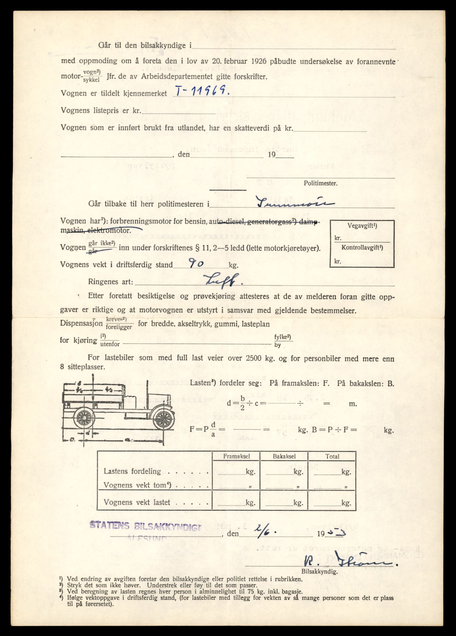 Møre og Romsdal vegkontor - Ålesund trafikkstasjon, AV/SAT-A-4099/F/Fe/L0031: Registreringskort for kjøretøy T 11800 - T 11996, 1927-1998, p. 2880