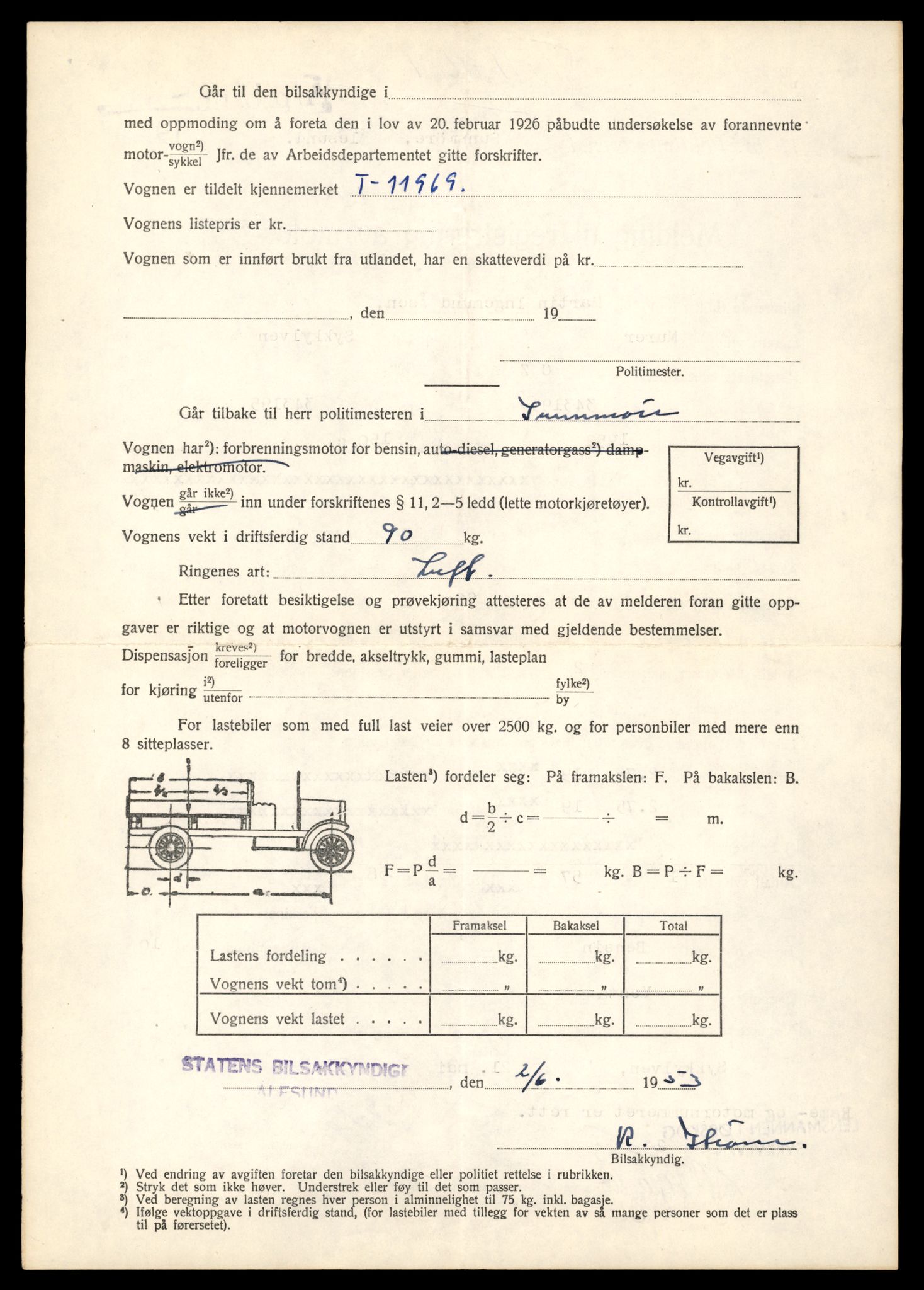 Møre og Romsdal vegkontor - Ålesund trafikkstasjon, SAT/A-4099/F/Fe/L0031: Registreringskort for kjøretøy T 11800 - T 11996, 1927-1998, p. 2880