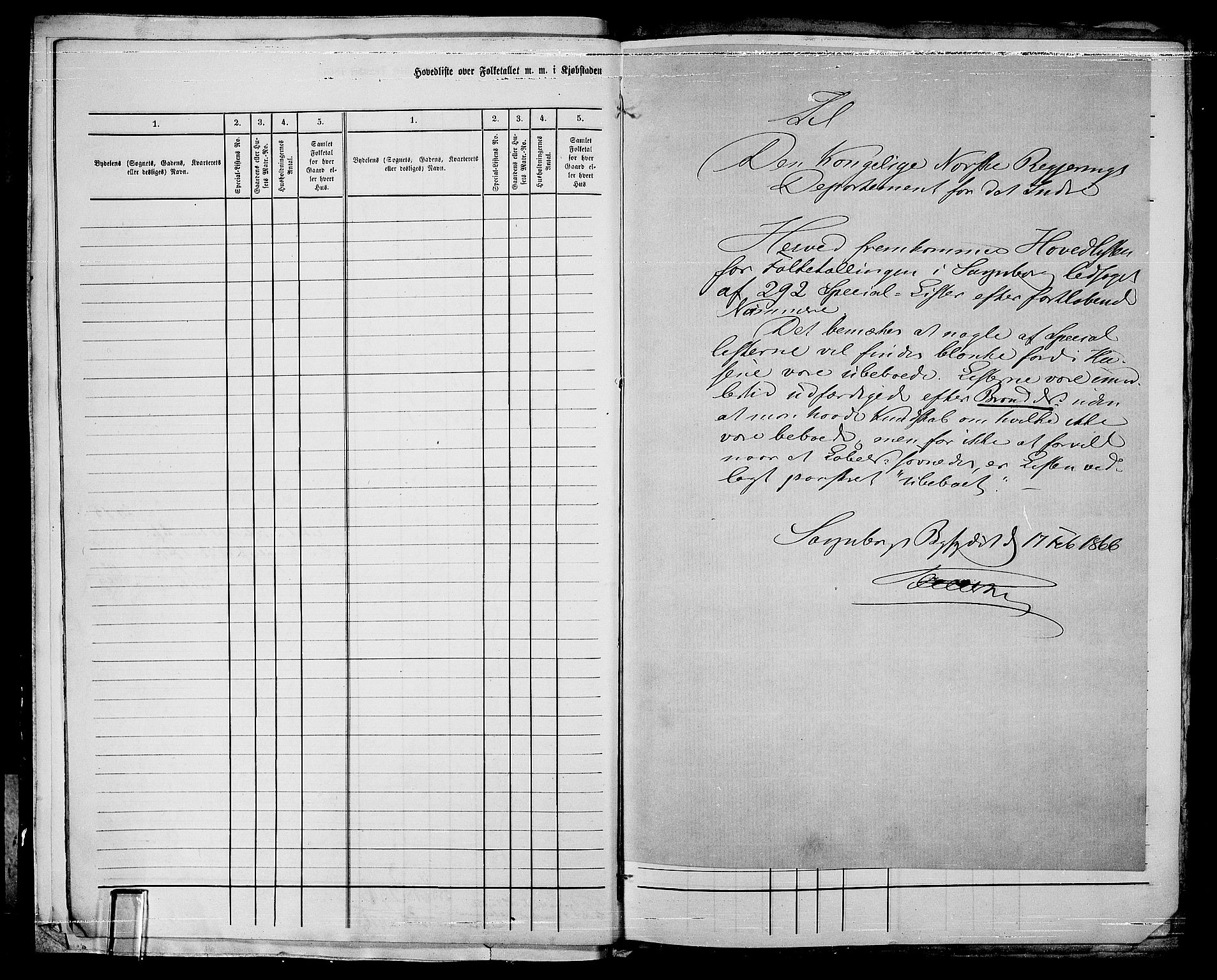 RA, 1865 census for Sarpsborg, 1865, p. 9