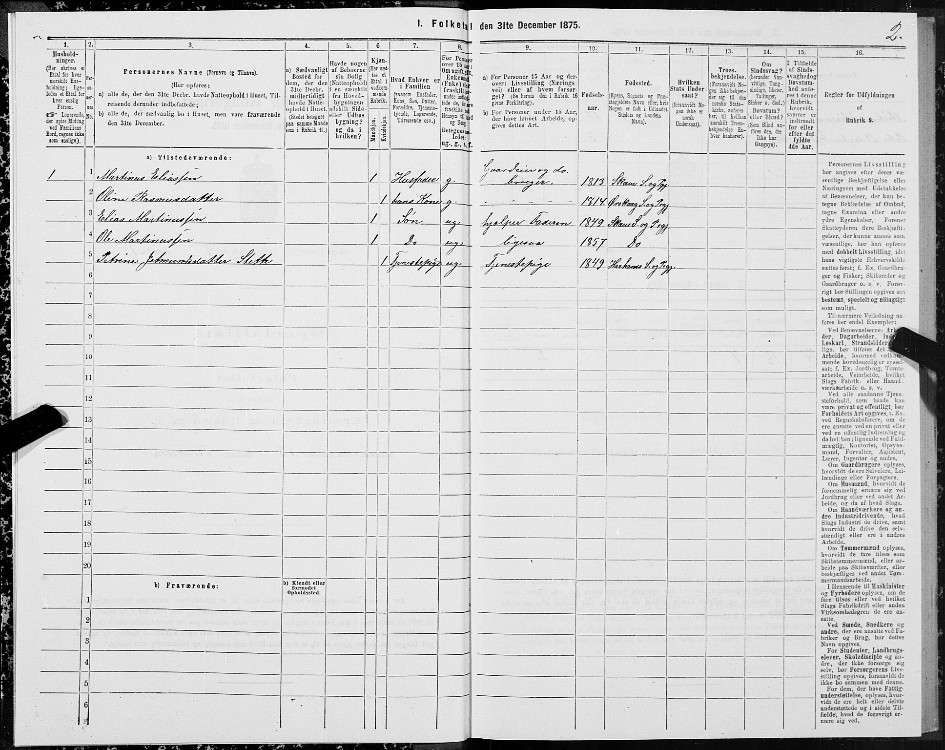 SAT, 1875 census for 1529P Skodje, 1875, p. 3002