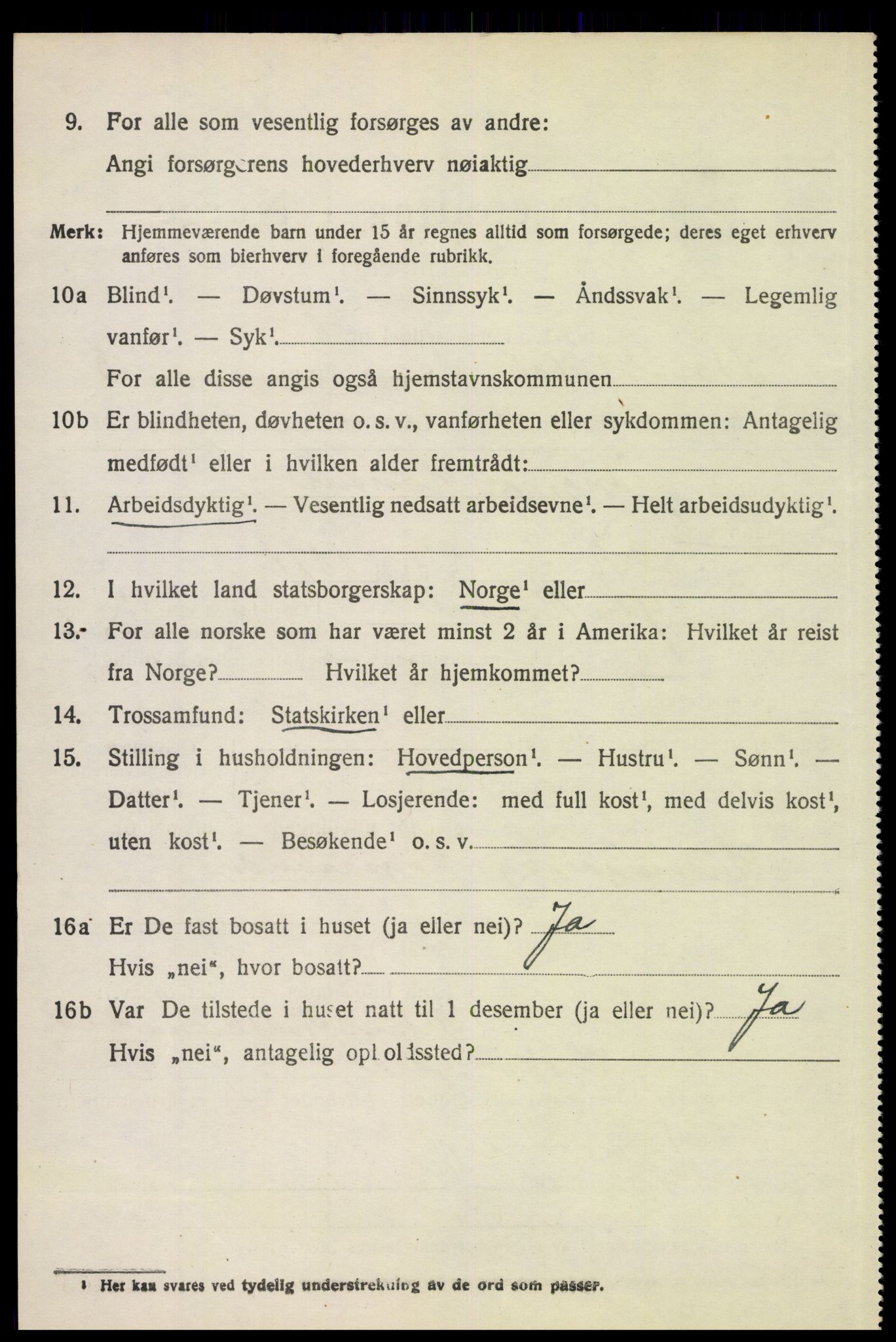 SAH, 1920 census for Stor-Elvdal, 1920, p. 2797