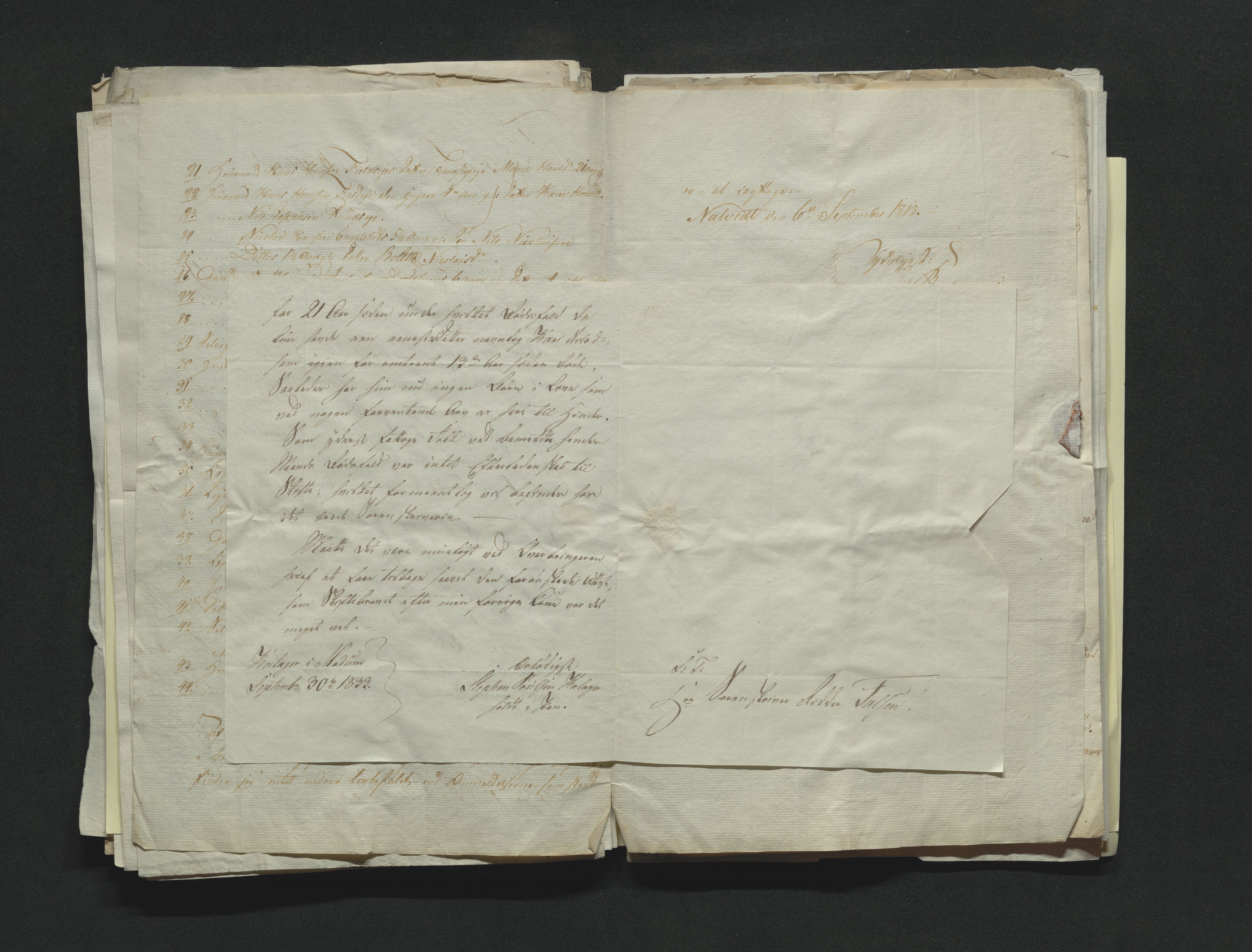 Eiker, Modum og Sigdal sorenskriveri, AV/SAKO-A-123/H/Ha/Hab/L0001: Dødsfallsmeldinger, 1812-1822, p. 89