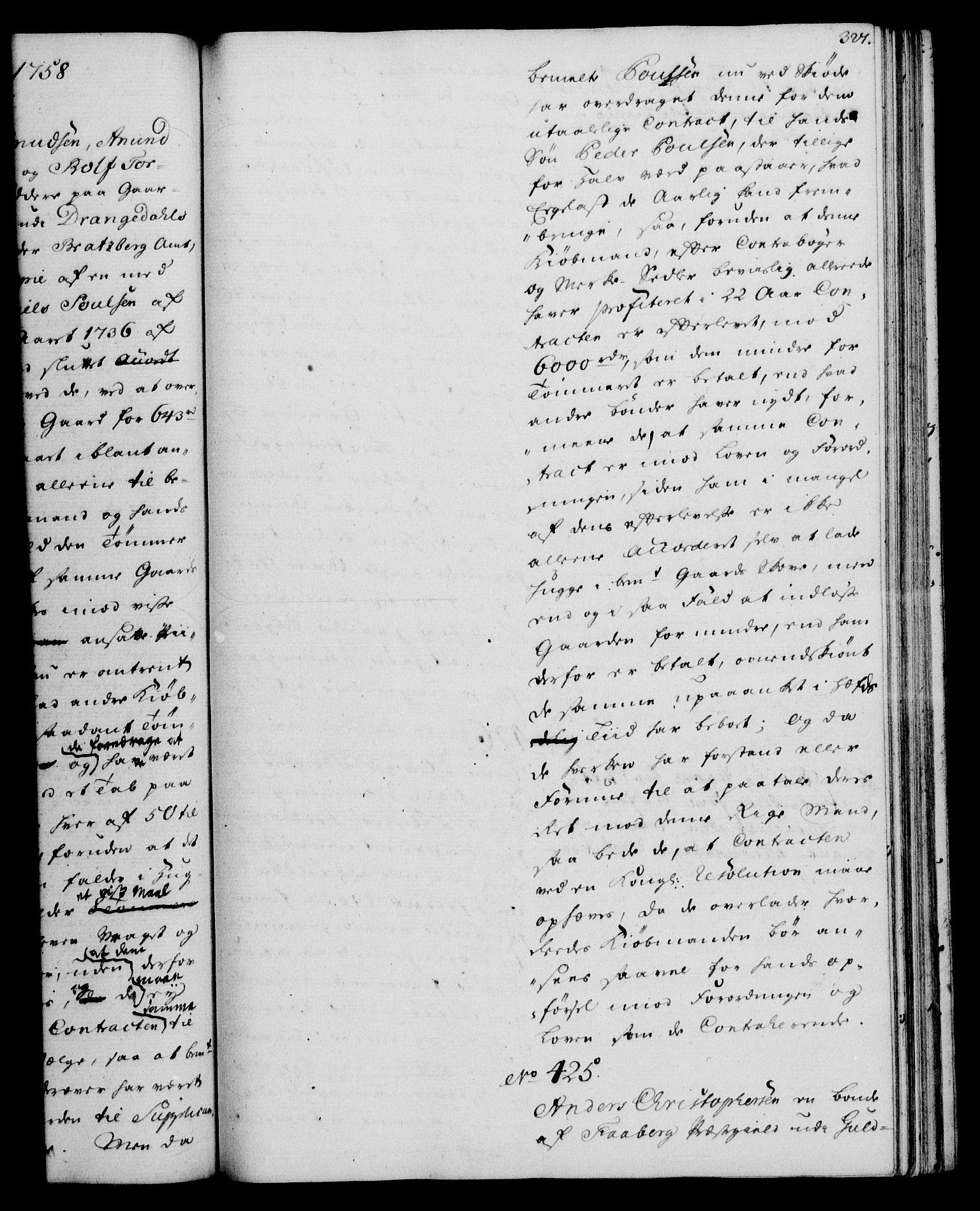 Rentekammeret, Kammerkanselliet, AV/RA-EA-3111/G/Gh/Gha/L0034: Norsk ekstraktmemorialprotokoll (merket RK 53.79), 1756-1759, p. 327
