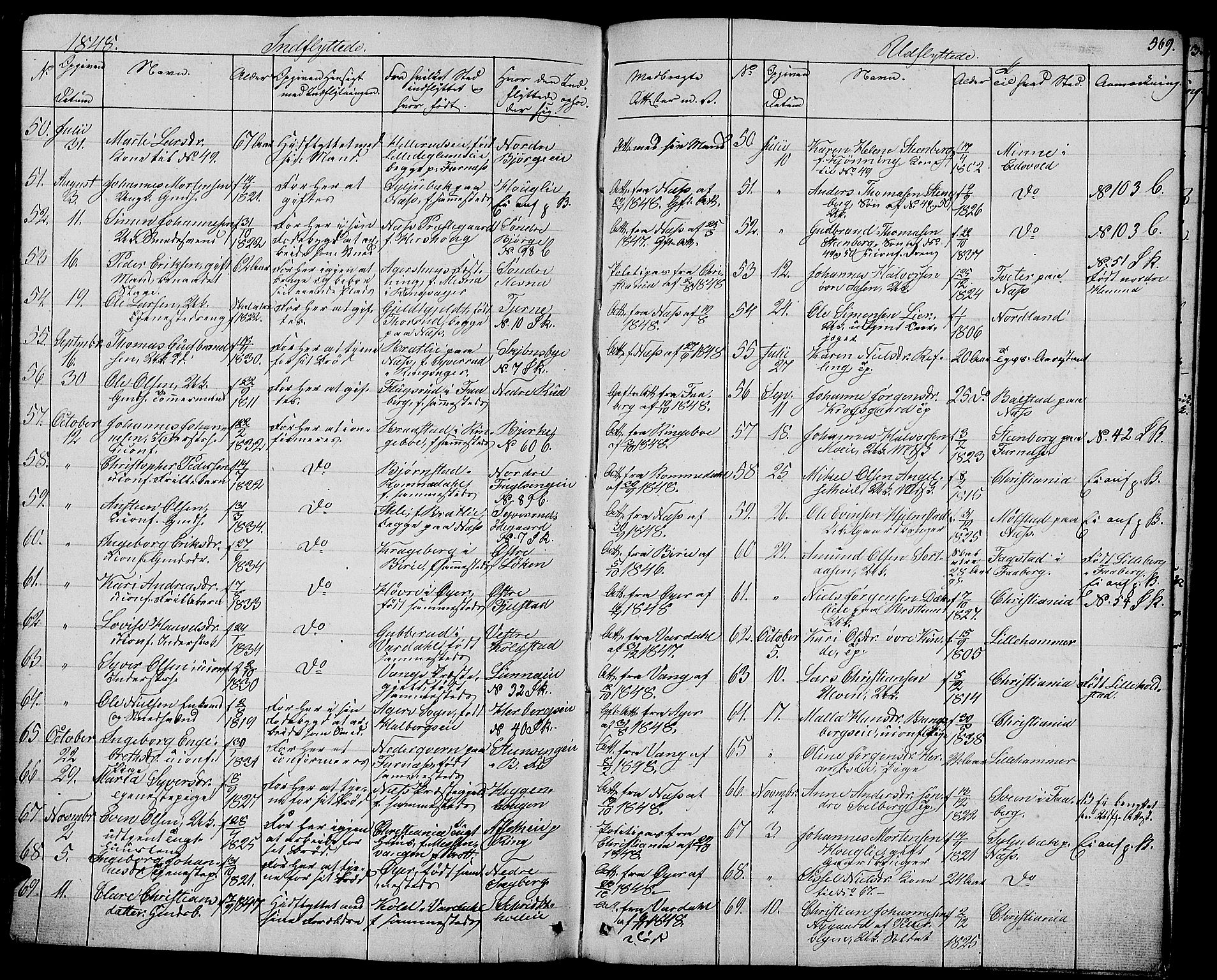 Ringsaker prestekontor, AV/SAH-PREST-014/L/La/L0005: Parish register (copy) no. 5, 1839-1850, p. 569