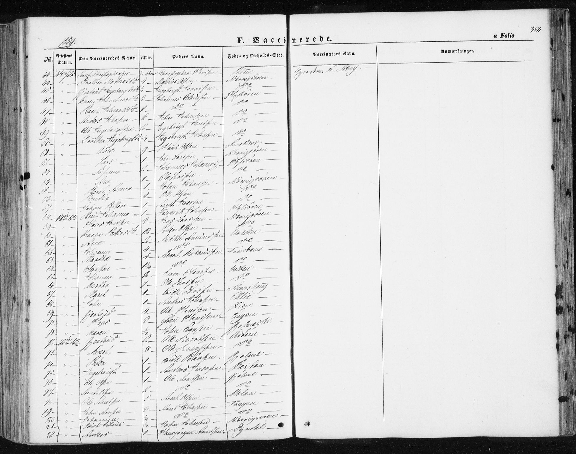 Ministerialprotokoller, klokkerbøker og fødselsregistre - Sør-Trøndelag, SAT/A-1456/668/L0806: Parish register (official) no. 668A06, 1854-1869, p. 384