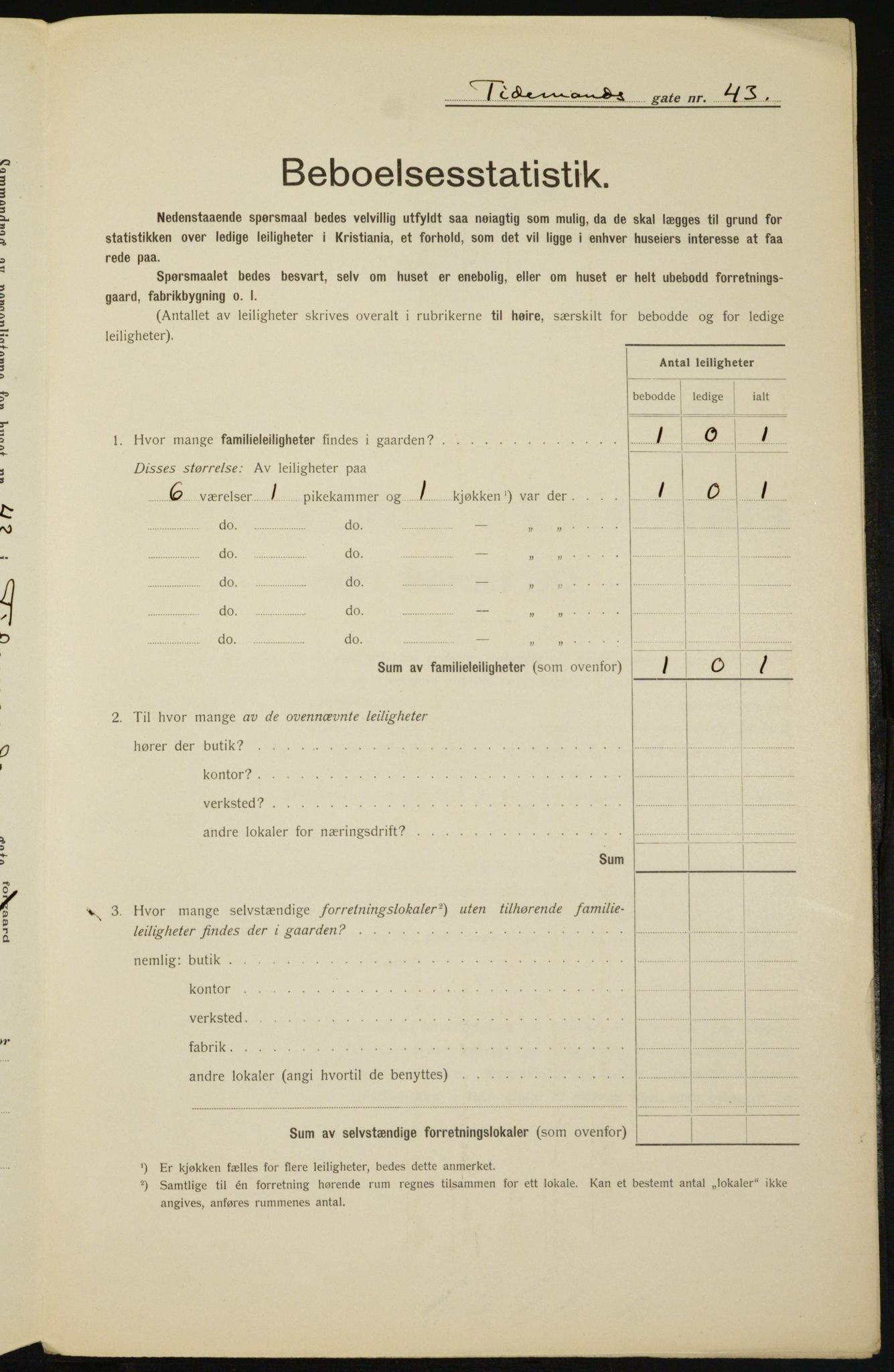 OBA, Municipal Census 1912 for Kristiania, 1912, p. 111499