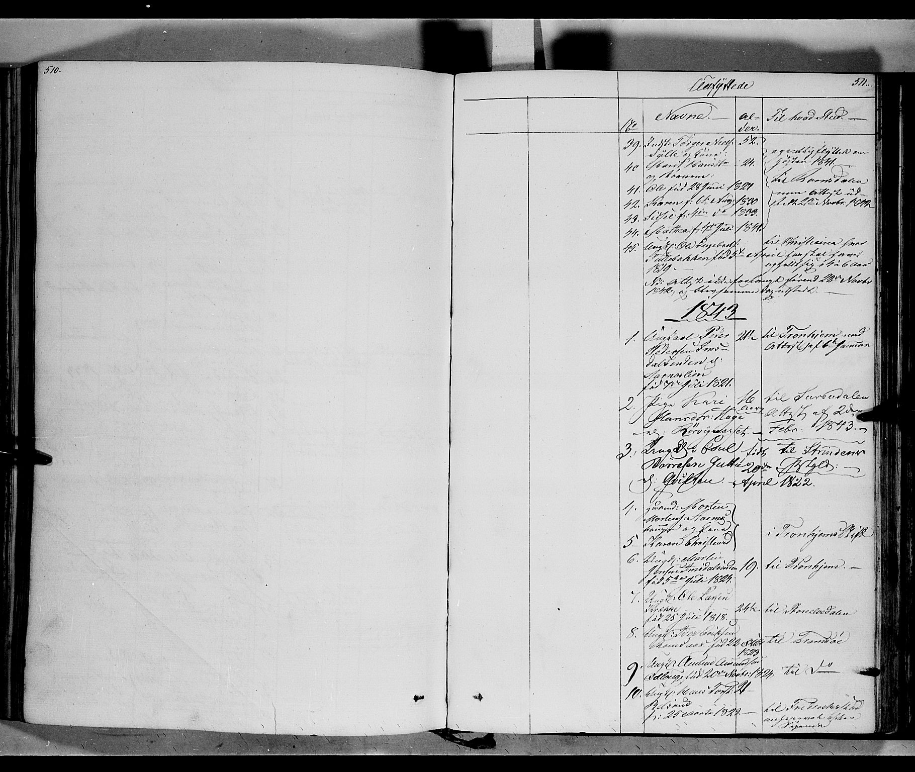 Ringebu prestekontor, SAH/PREST-082/H/Ha/Haa/L0005: Parish register (official) no. 5, 1839-1848, p. 510-511