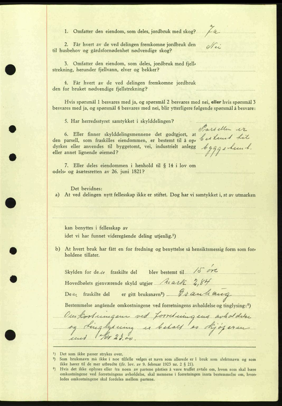 Idd og Marker sorenskriveri, AV/SAO-A-10283/G/Gb/Gbb/L0004: Mortgage book no. A4, 1940-1941, Diary no: : 782/1940